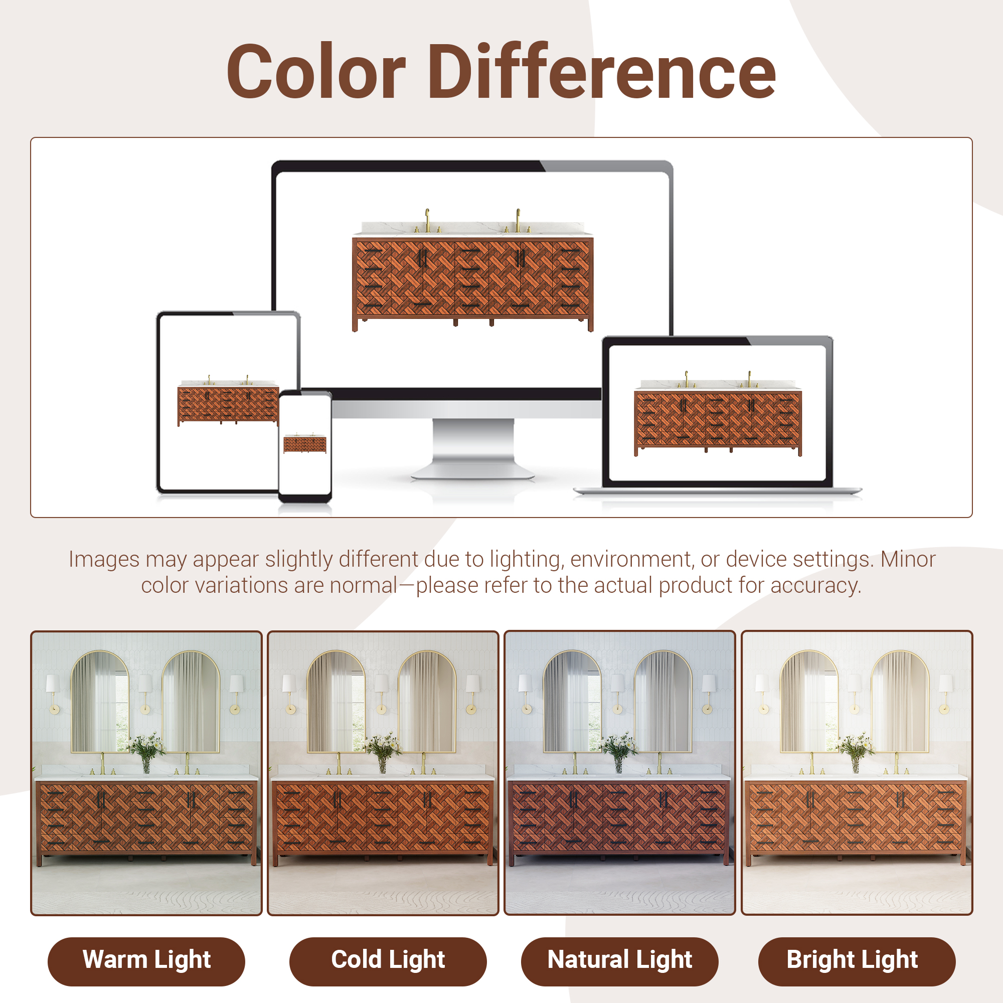 84-inch Freestanding Bathroom Vanity with Double Sink and Engineering Stone Top