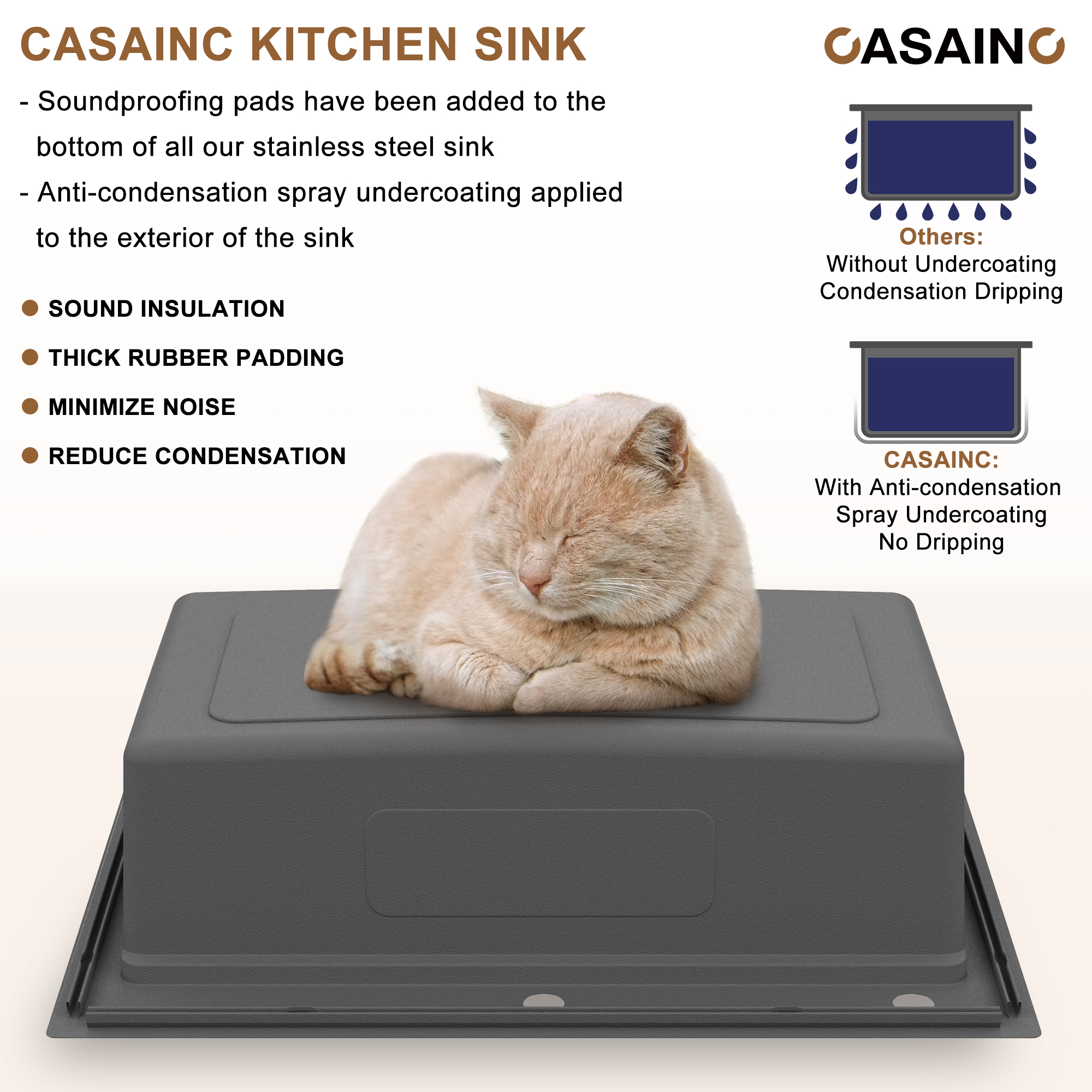 33 inch Stainless Steel Topmount Workstation Kitchen Sink