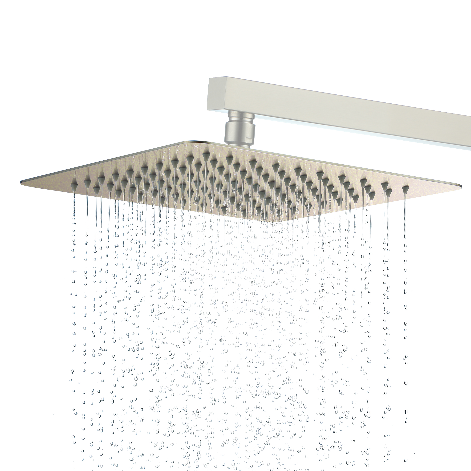 10"/12" Rain Shower Head Stainless Steel Square Showerhead