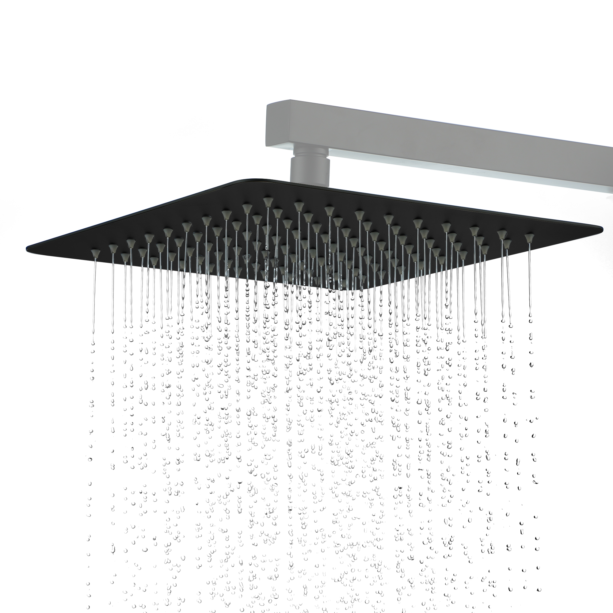 10"/12" Rain Shower Head Stainless Steel Square Showerhead