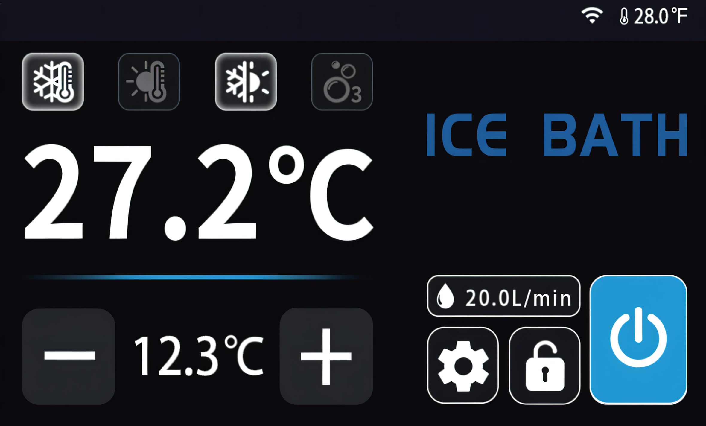 77" Luxury All-in-One Smart Recovery Ice Bath Cold Plunge Tub with Built-In 1HP Chiller