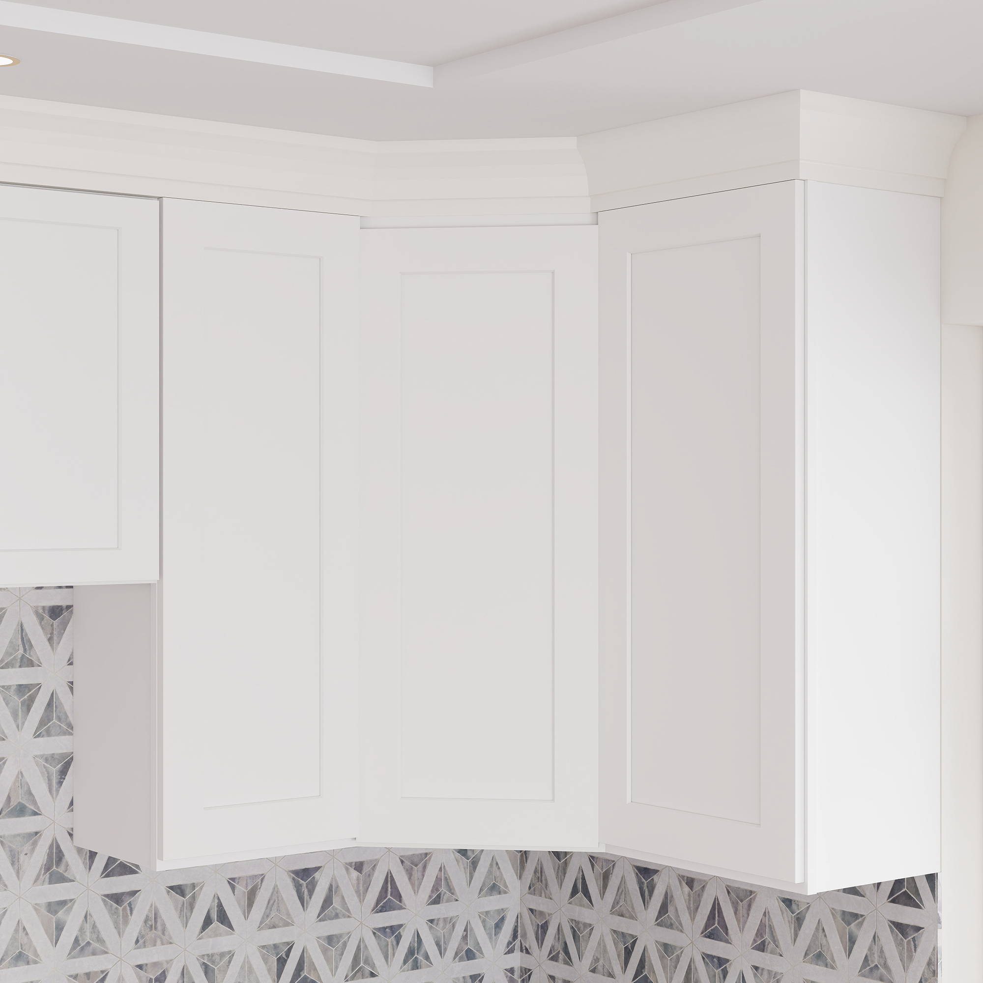 RTA Kitchen Cabinets White Shaker Style Complete DIY Set