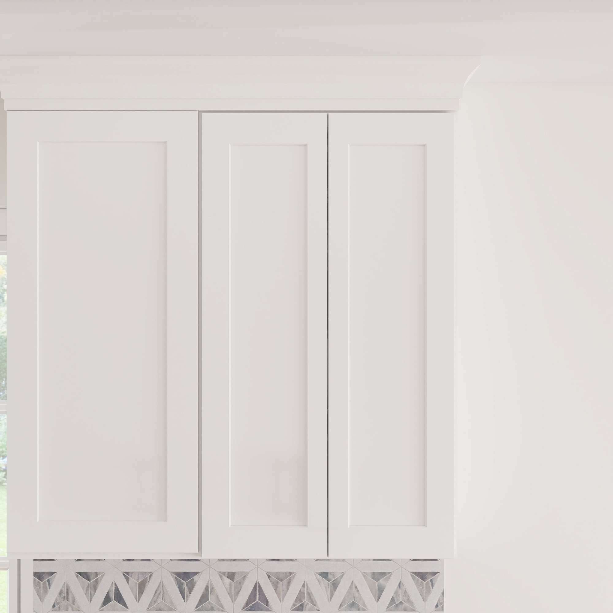 RTA Kitchen Cabinets White Shaker Style Complete DIY Set