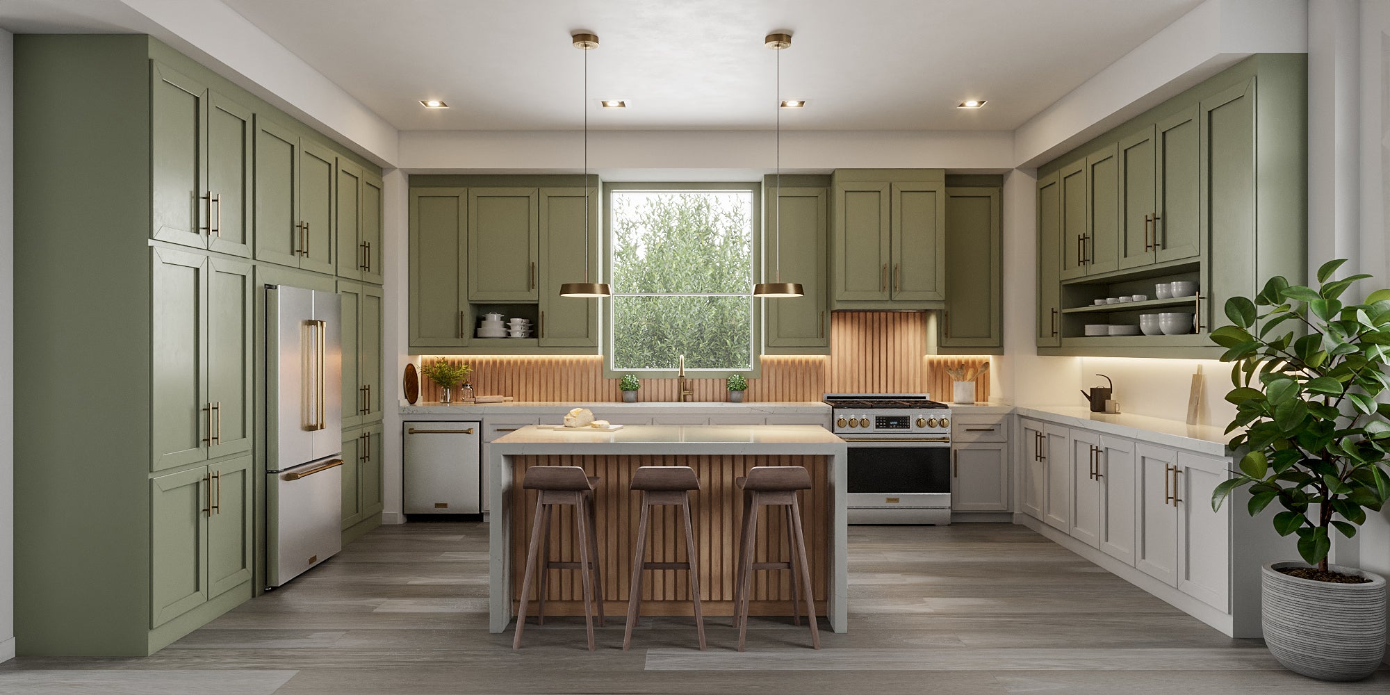 36 Inch 20.3 cu ft French Door Counter Depth Refrigerator with Ice Maker in Stainless Steel