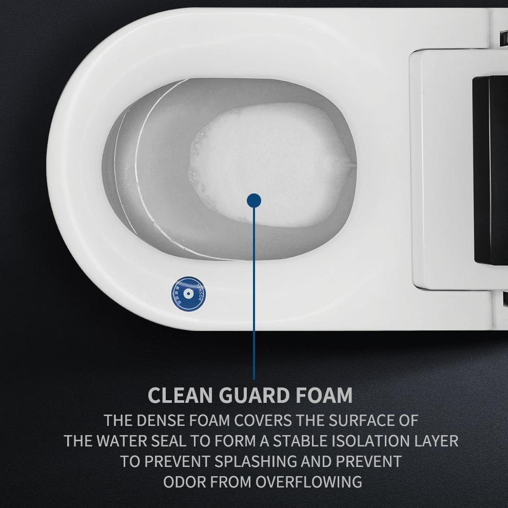 Luxury Smart Toilet with Auto Open Lid, Heated Seat & Bidet Wash, Z & G Series