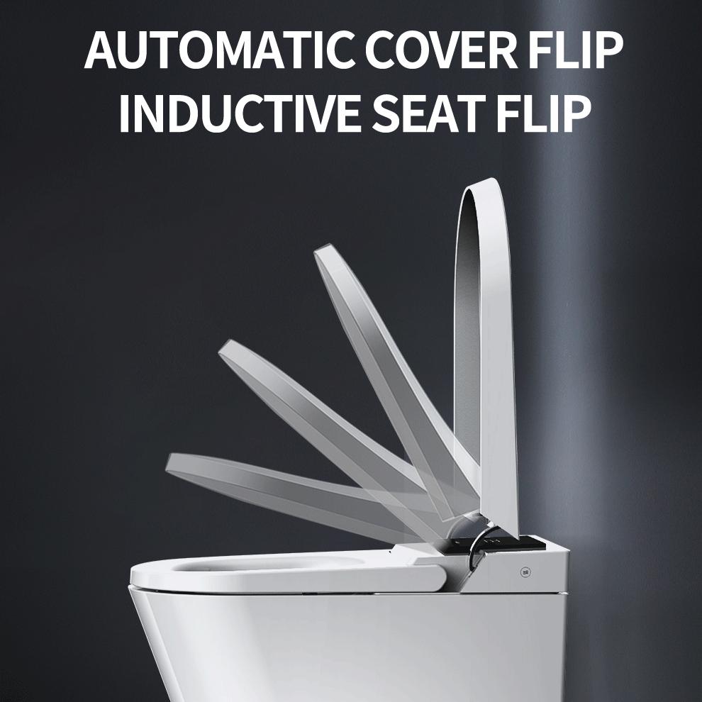 Luxury Smart Toilet with Auto Open Lid, Heated Seat & Bidet Wash, Z & G Series