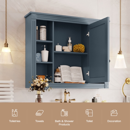 36'' Single Sink Freestanding Bathroom Vanity with 2 Soft Closing Doors and 2 Drawers