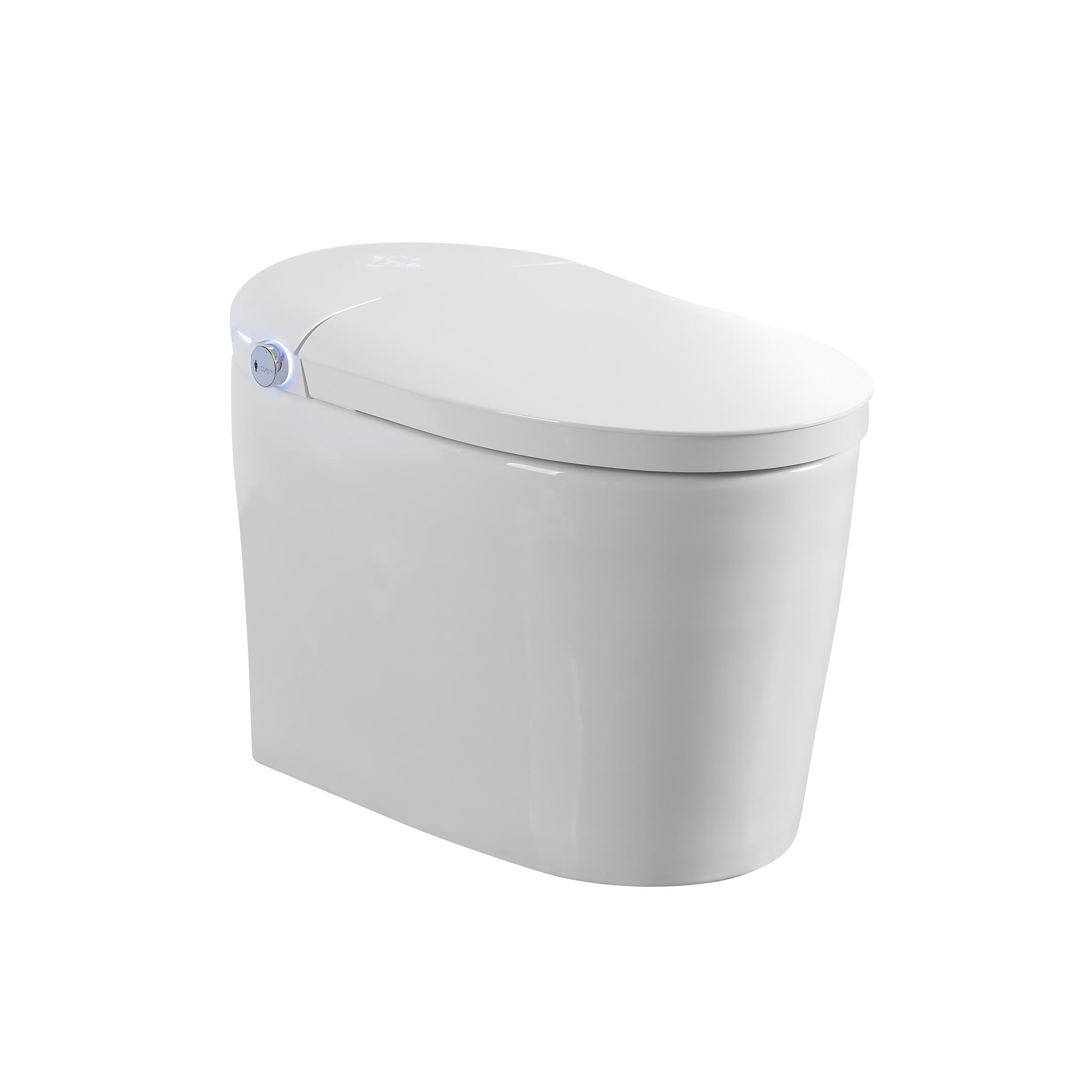 Advanced Tankless Smart Bidet Toilet with Air Bubble Wash & Night Light