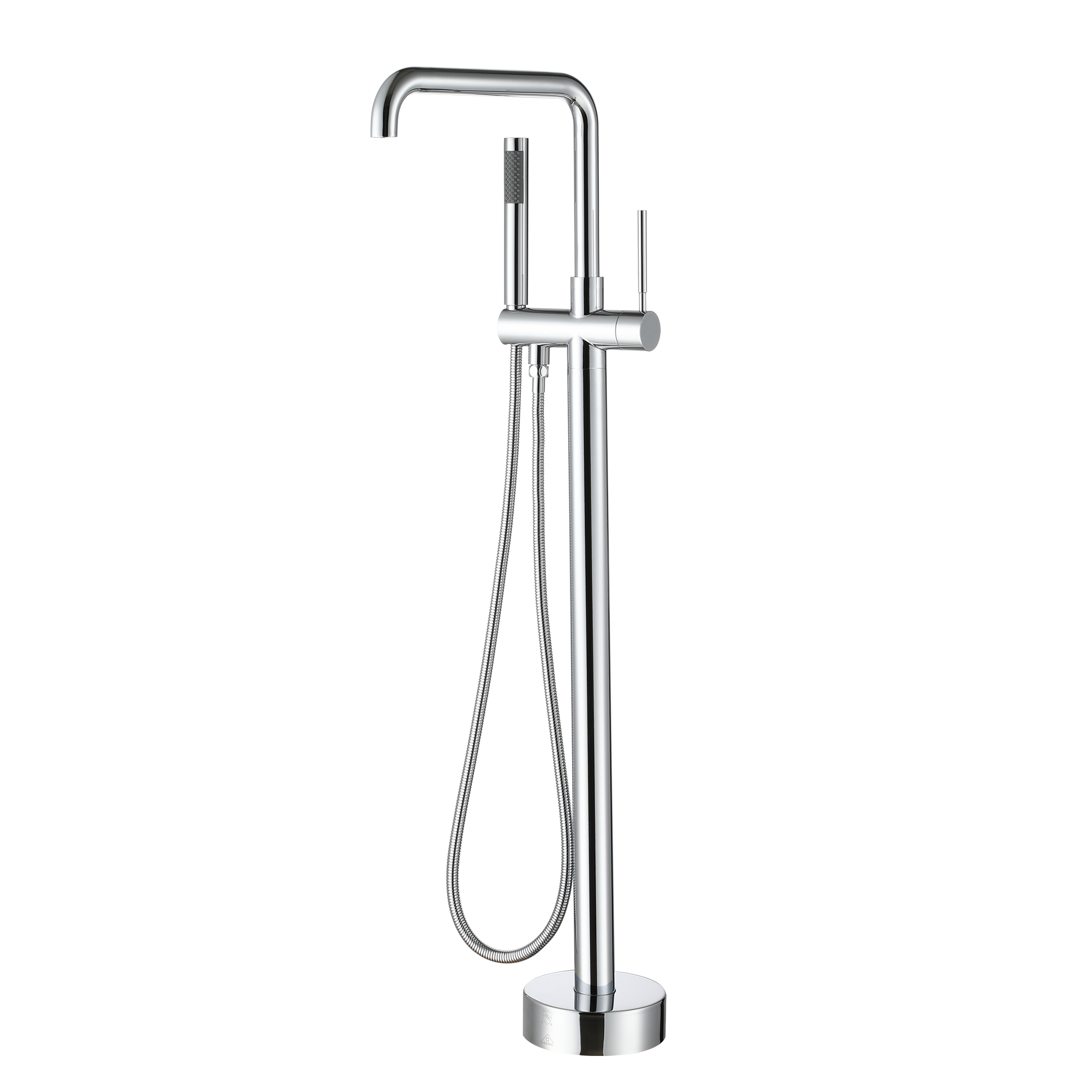 Freestanding Bathroom Bathtub Faucet with Hand Shower