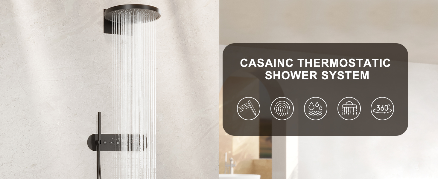 Thermostatic Shower System