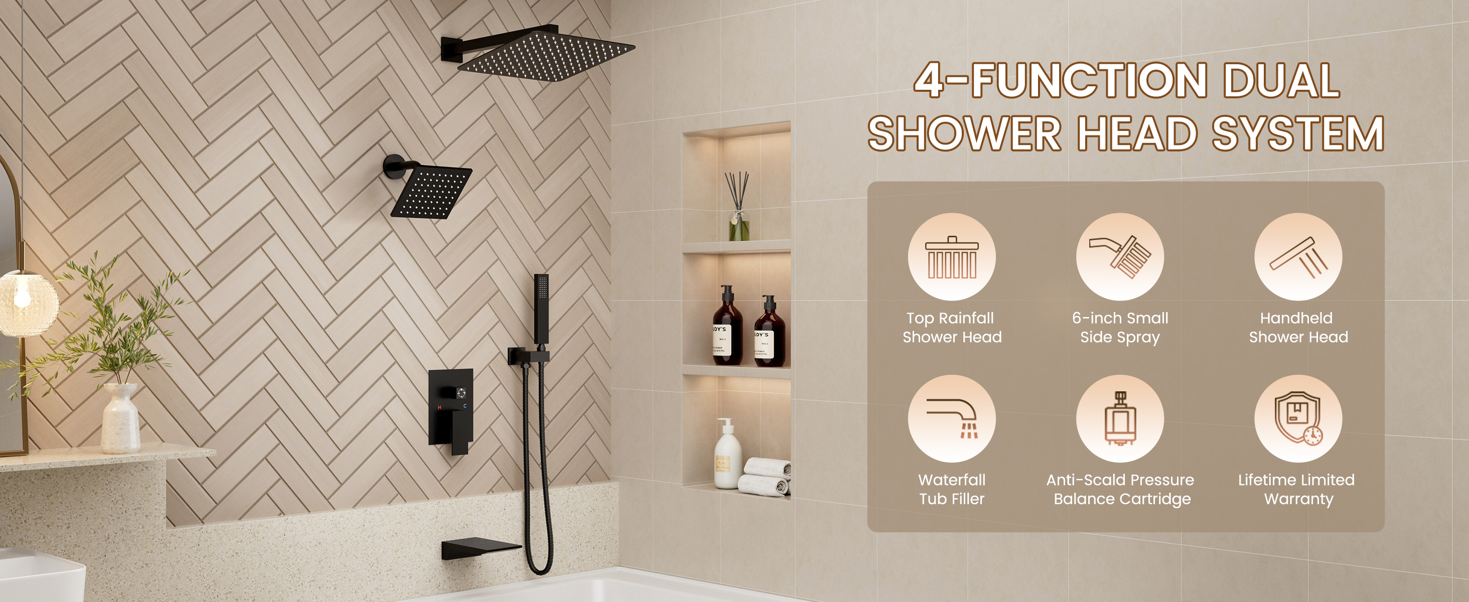 4-Function Shower System