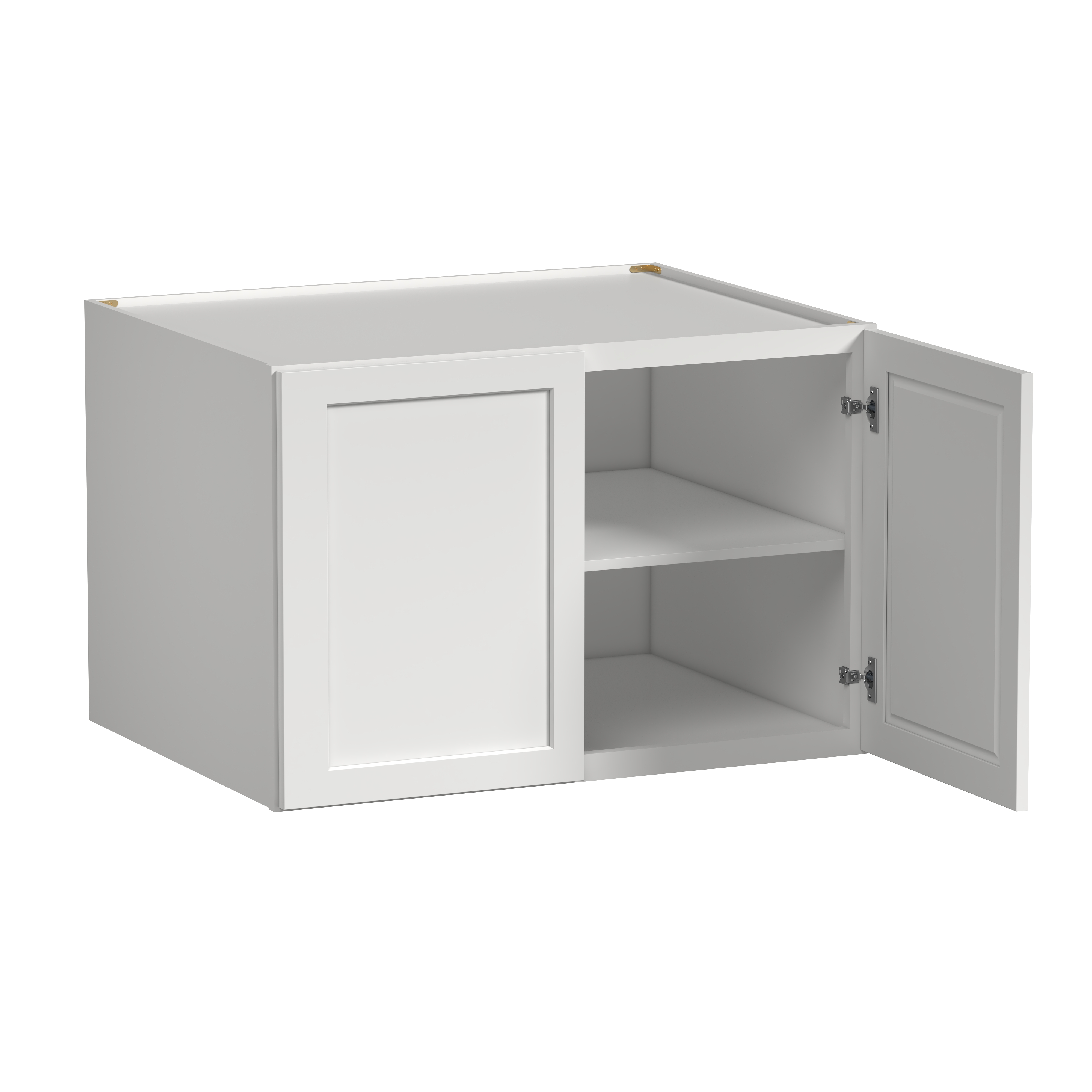 36"W x 27"D x 24"H Plywood Wall Kitchen Cabinet with 2 Doors Ready to Assemble