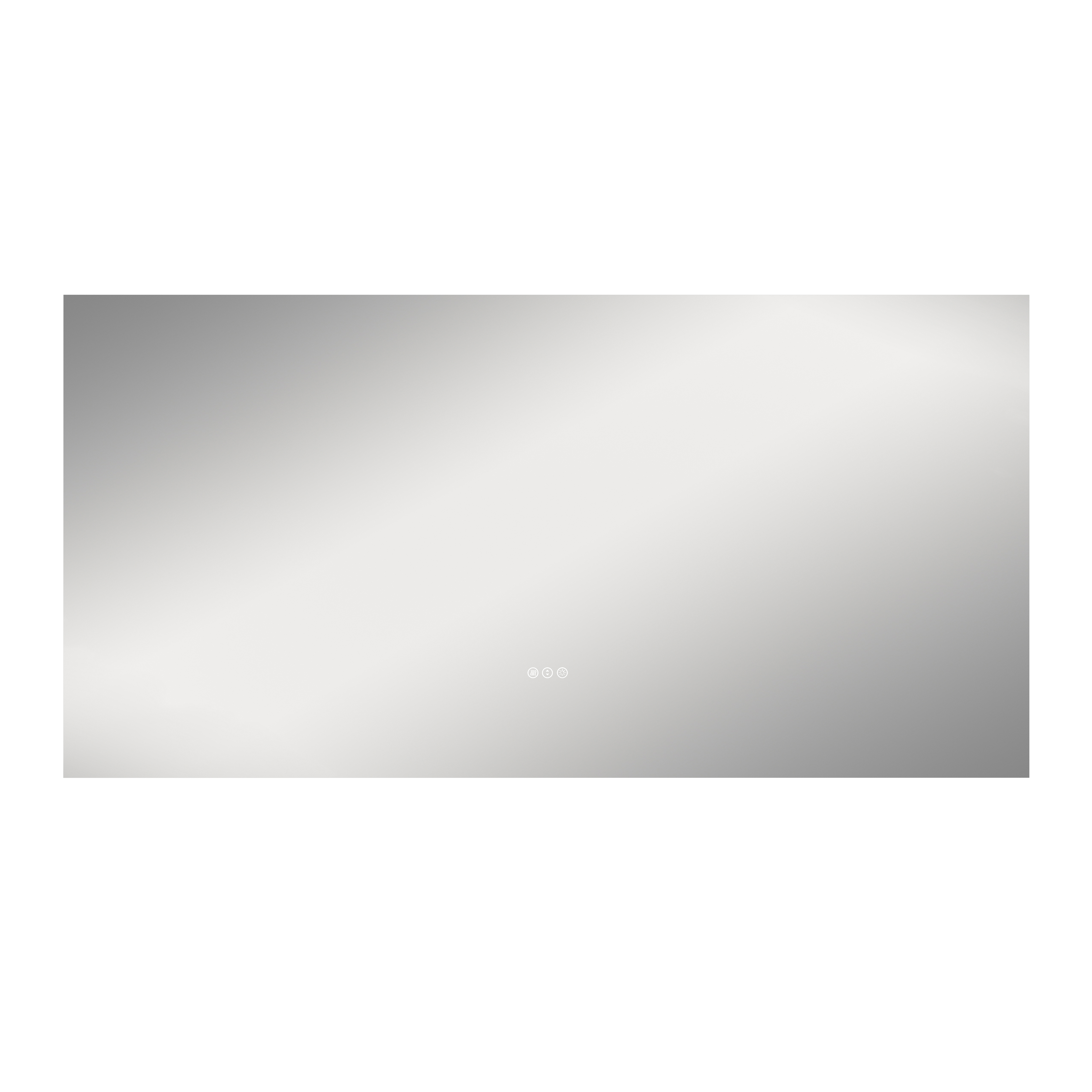 Anti-Fog Frameless LED Bathroom Mirror with Backlit