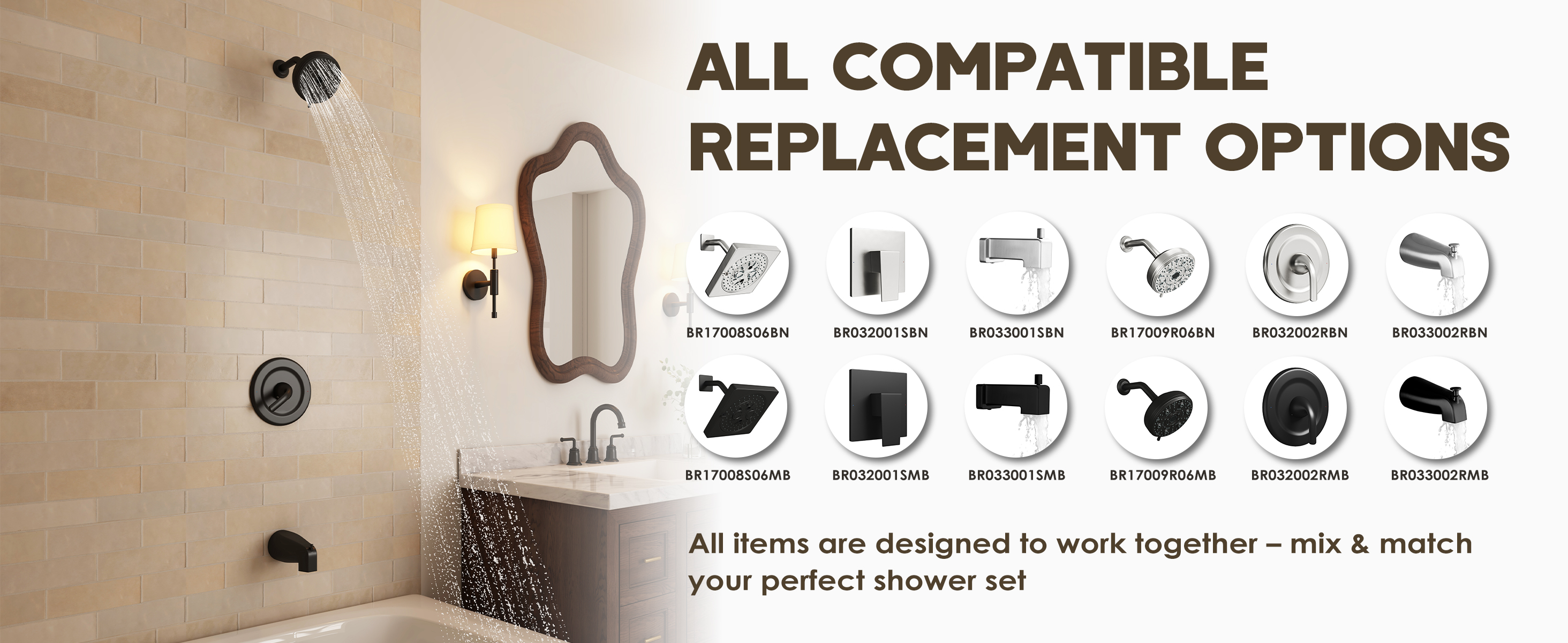 Compatiable Shower Models