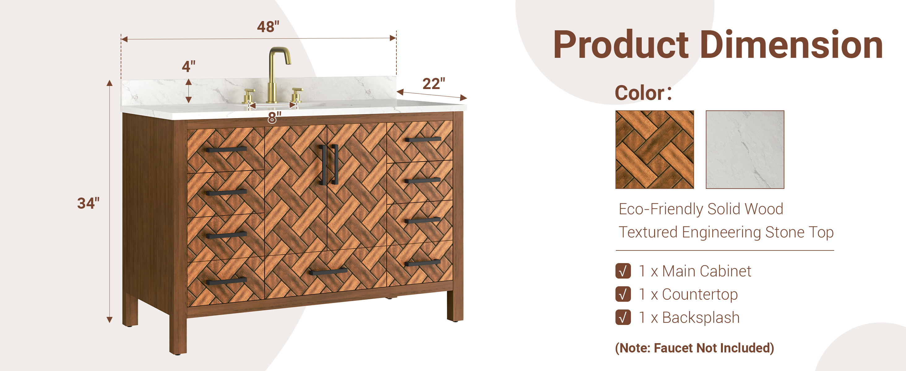 48-inch Vanity Dimensions