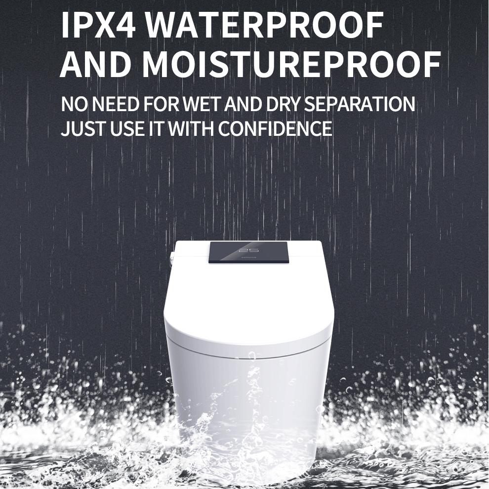 Luxury Smart Toilet with Auto Open Lid, Heated Seat & Bidet Wash, Z & G Series