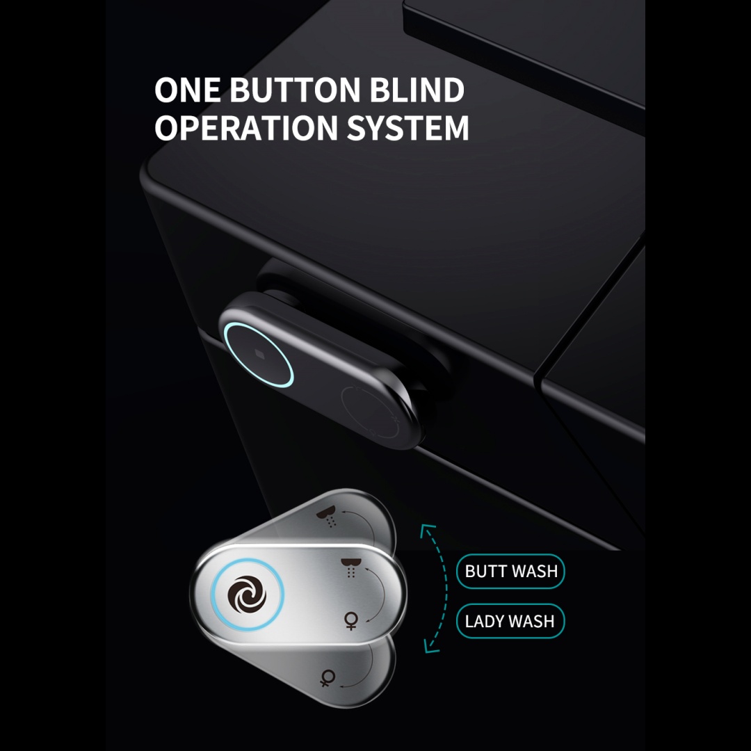 Luxury Smart Toilet with Auto Open Lid, Heated Seat & Bidet Wash, Z & G Series