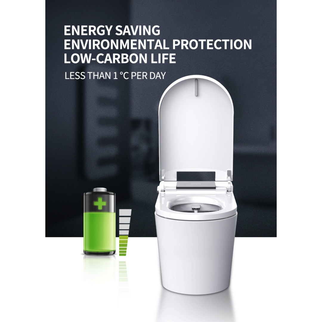 Luxury Smart Toilet with Auto Open Lid, Heated Seat & Bidet Wash, Z & G Series