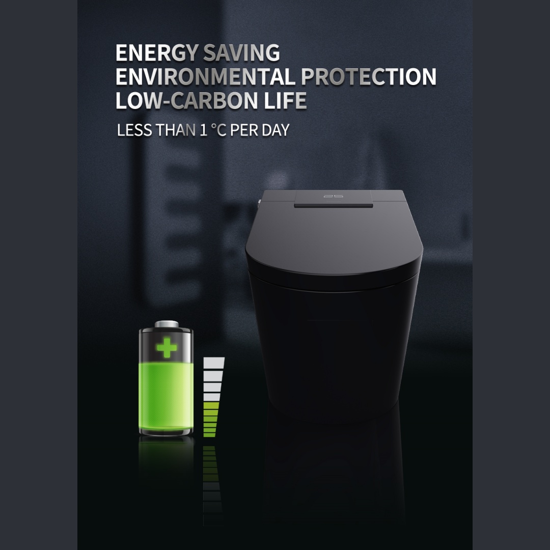 Luxury Smart Toilet with Auto Open Lid, Heated Seat & Bidet Wash, Z & G Series