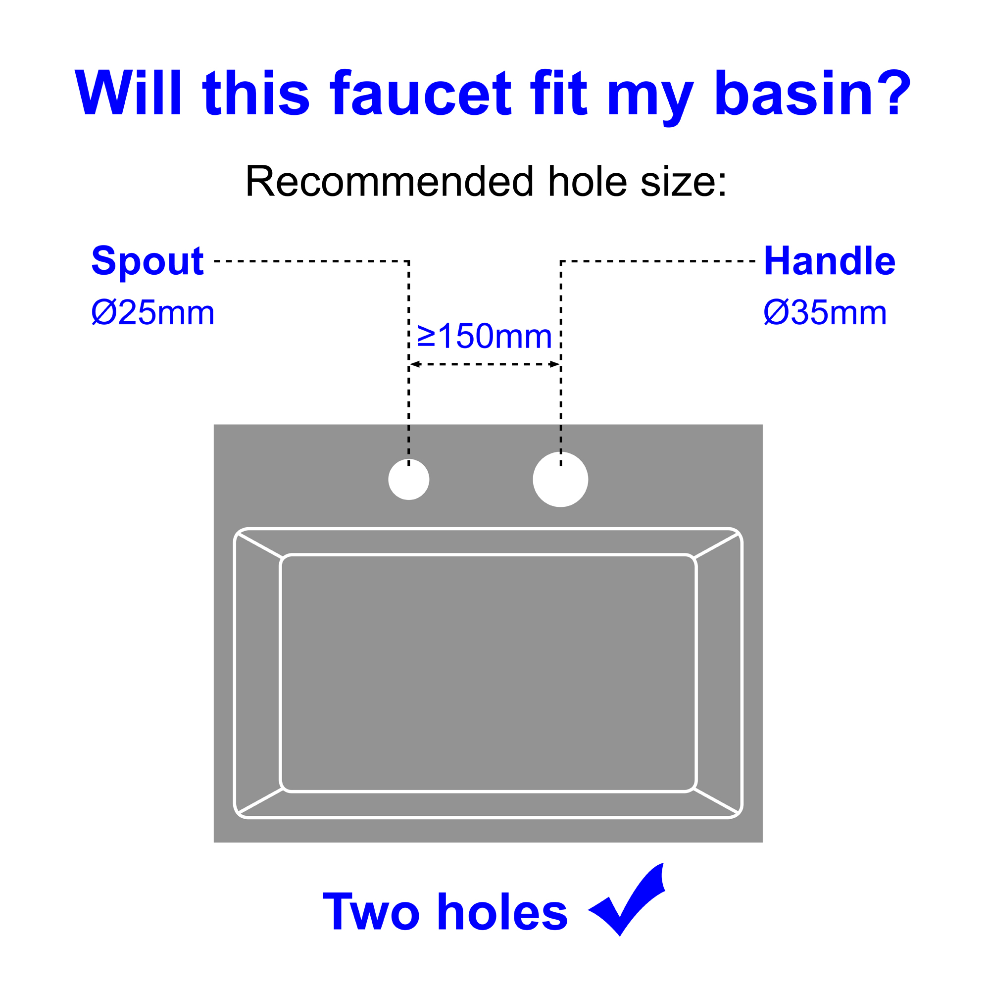 8 in. Widespread Single Handle Bathroom Faucet with cUPC Hose in Matte Black