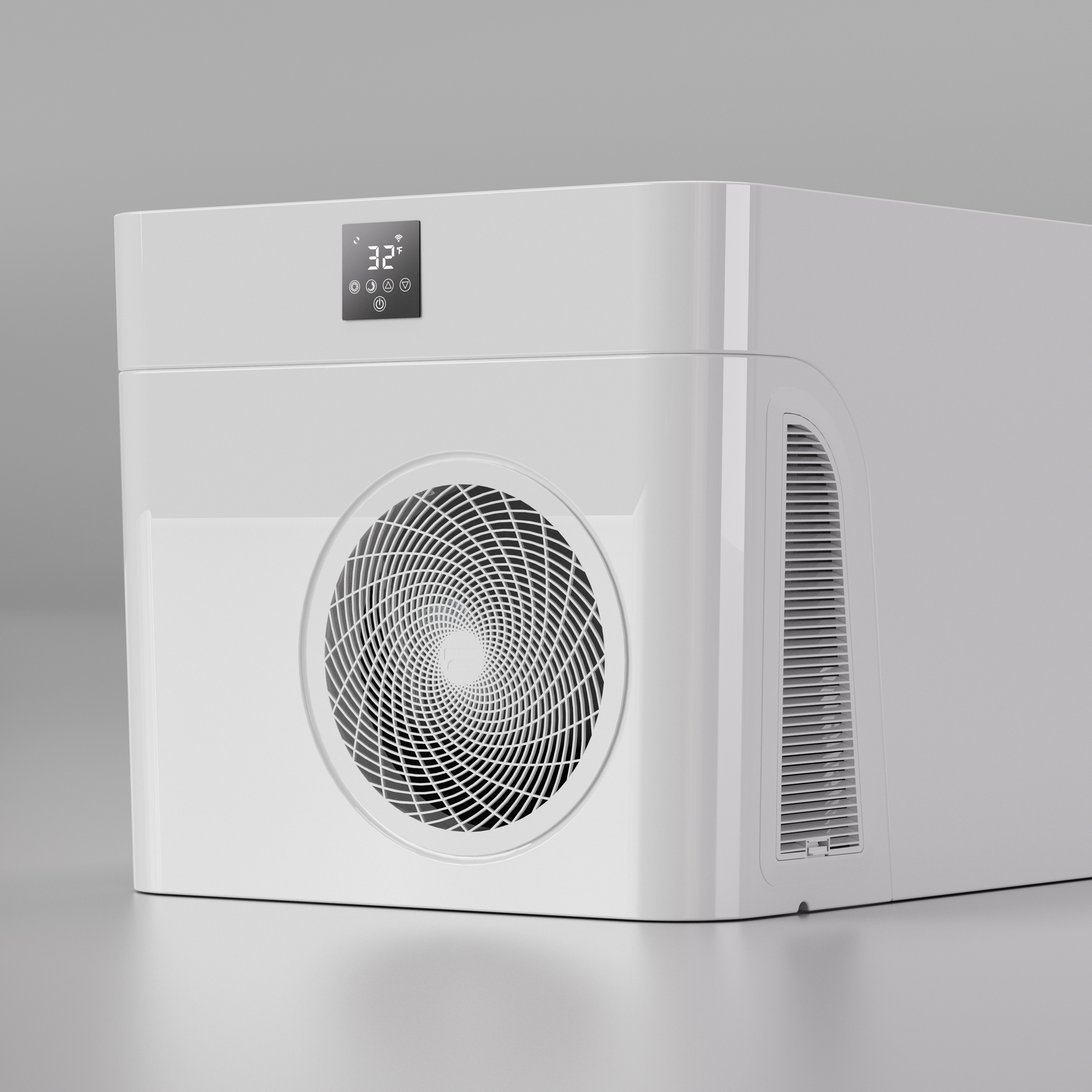 77" All-in-One Cold Plunge Tub with Built-In Chiller/Heater and Insulated Cover