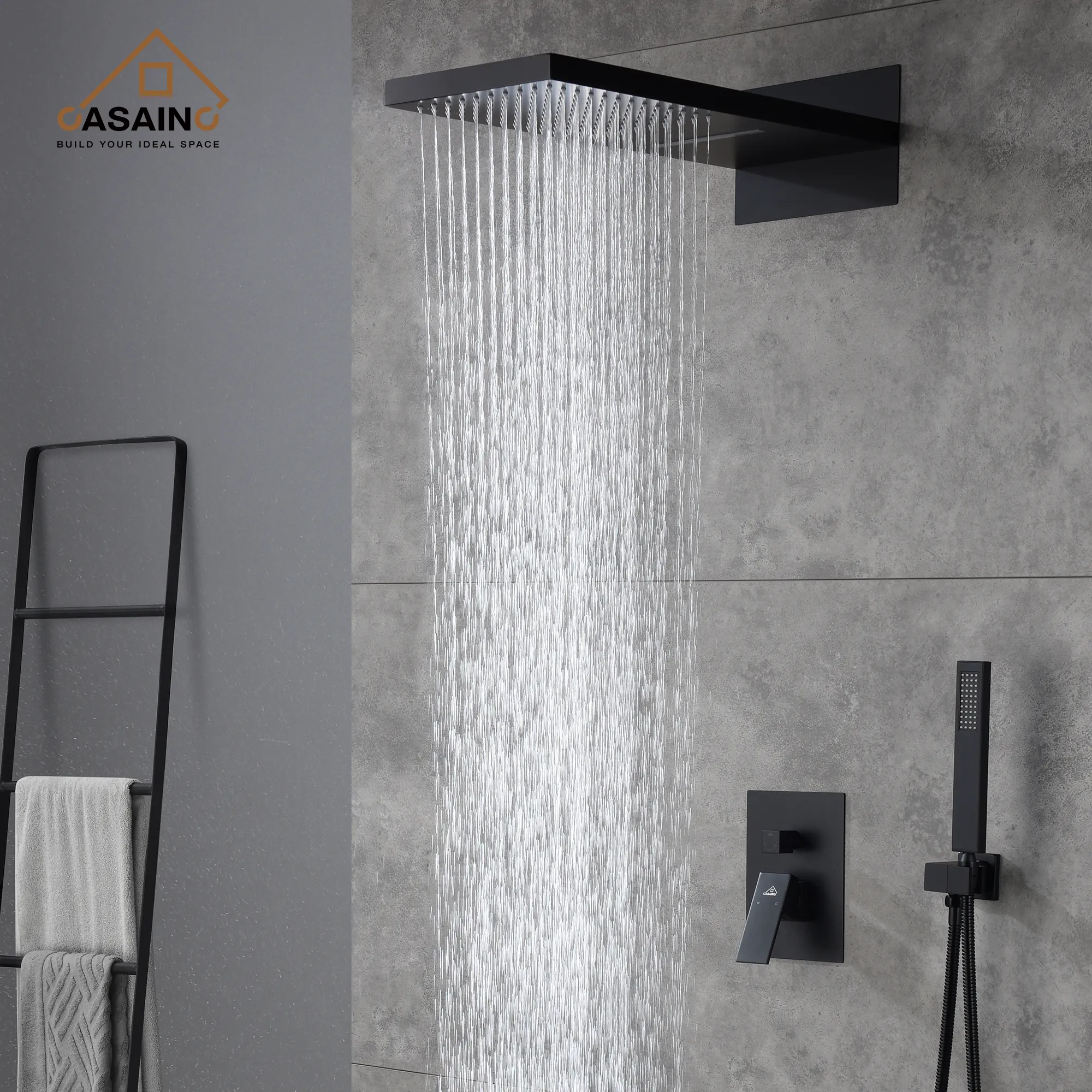 Wall-Mounted Shower System