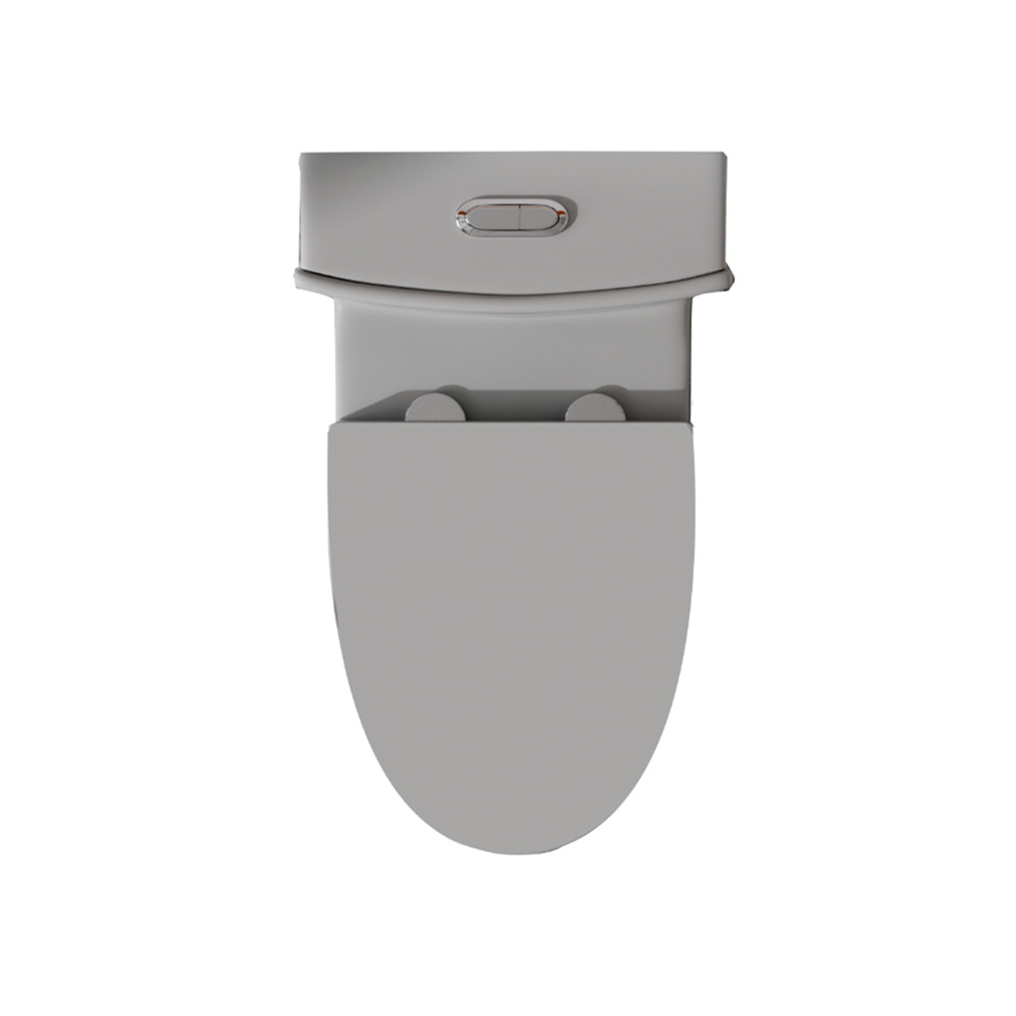 Elongated One Piece Toilet Dual Flush 1.1/1.6 GPF Water-Saving Design