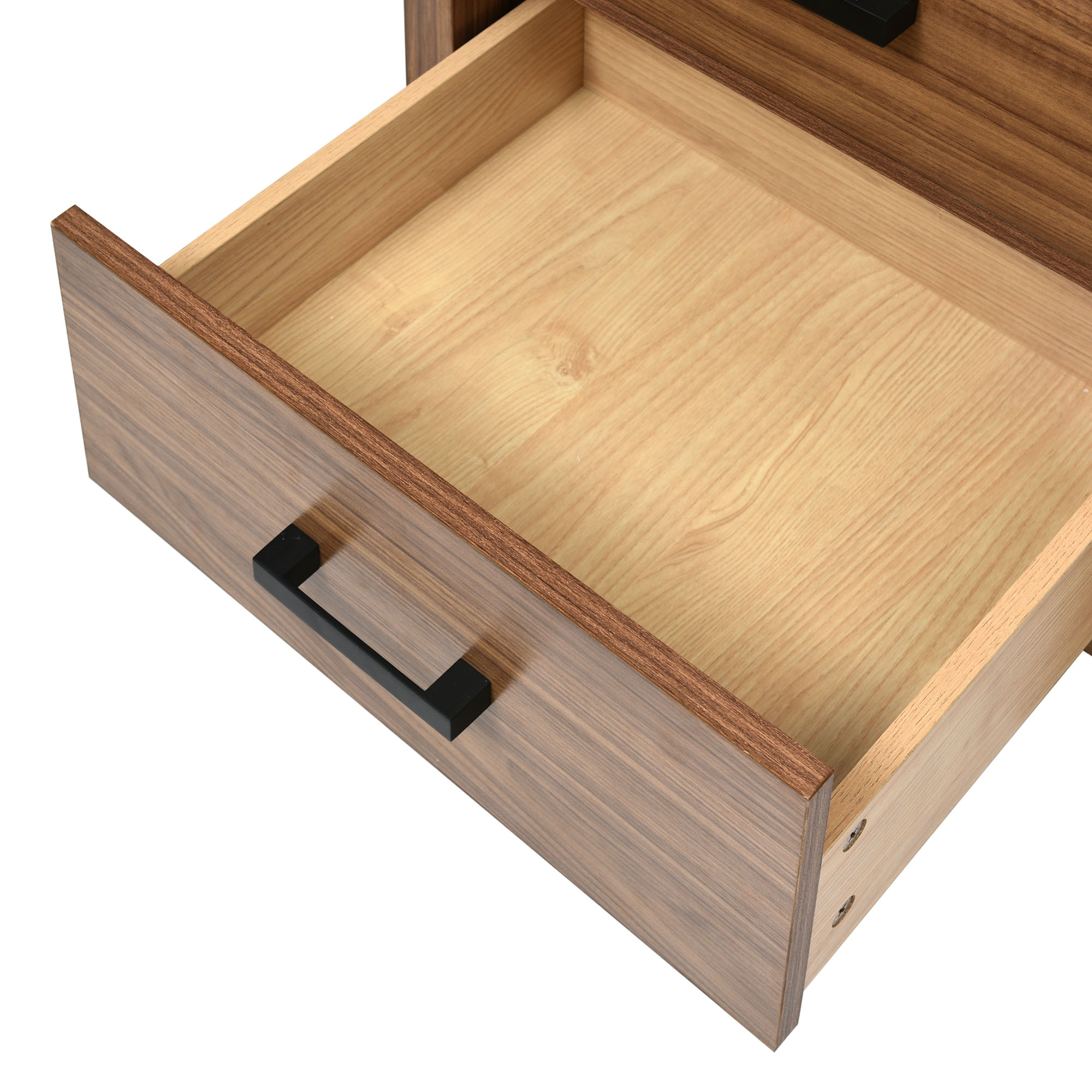 24'' Freestanding Bathroom Vanity with Ceramic Basin Sink and 3 Drawers