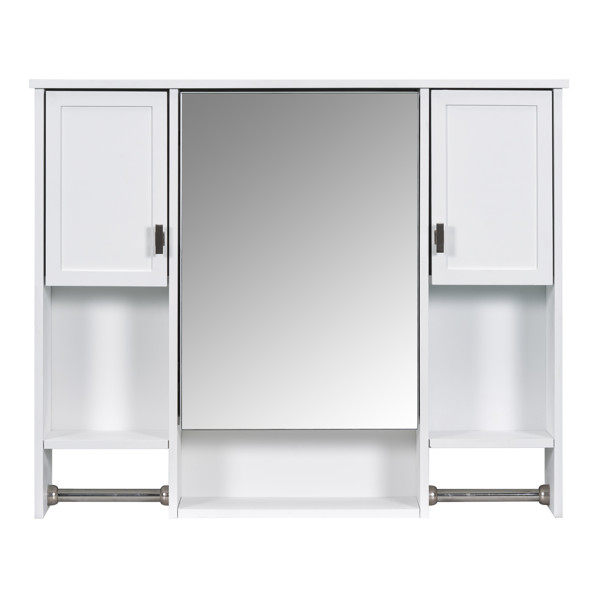 36'' Freestanding Single Sink Bathroom Vanity with 2 Soft Closing Doors and 6 Drawers