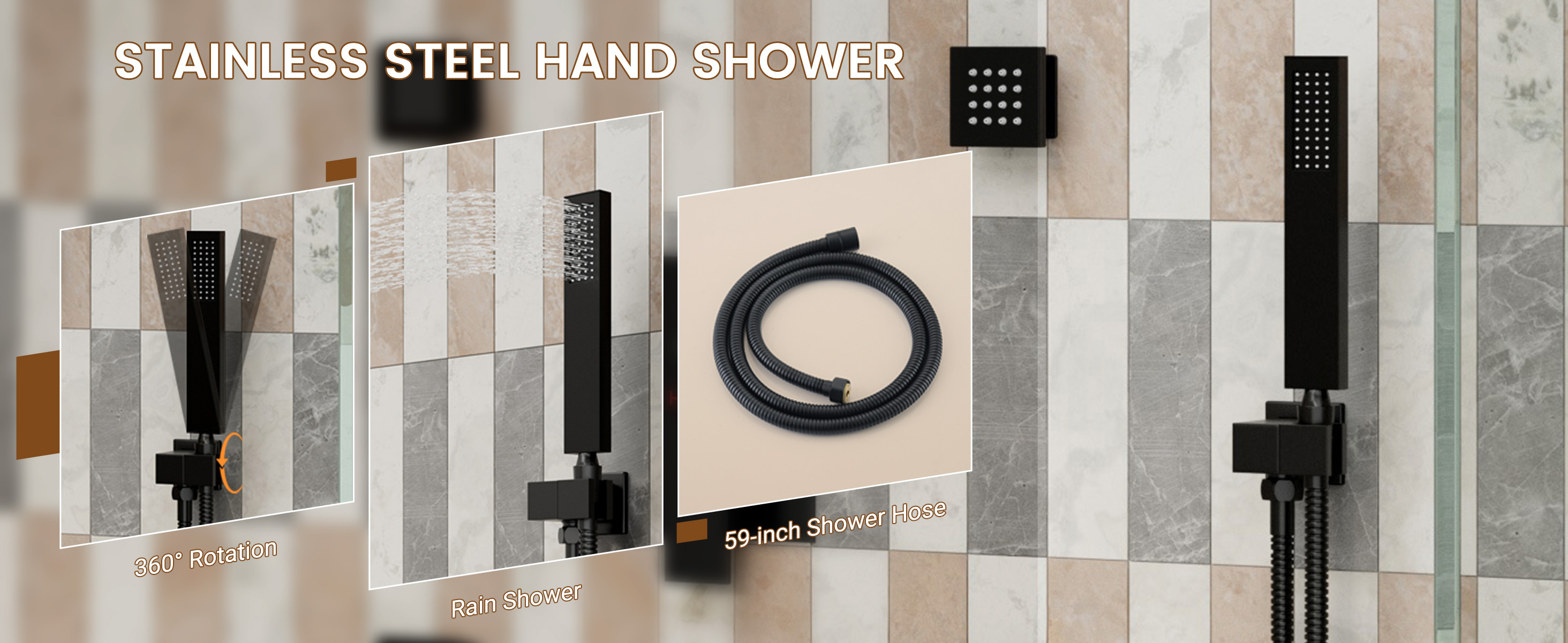 Shower System with Handheld