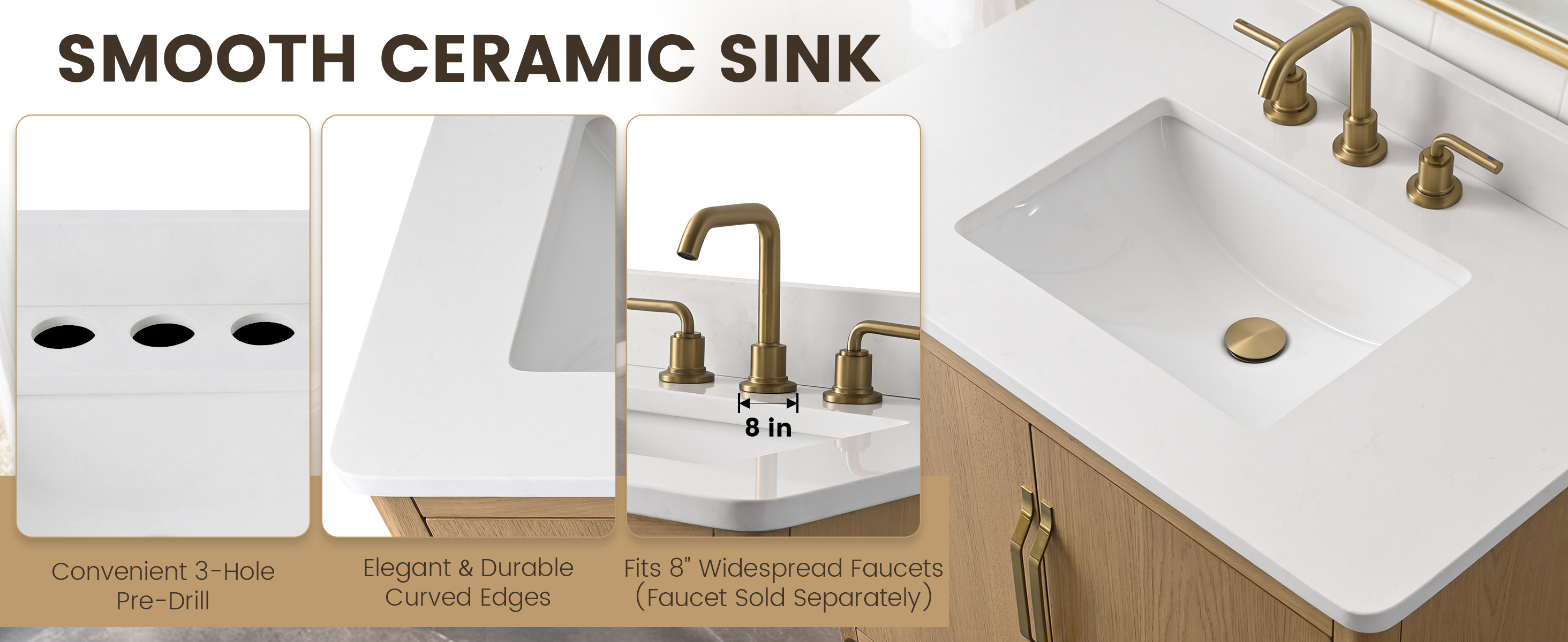 Bathroom Vanity with Single Sink