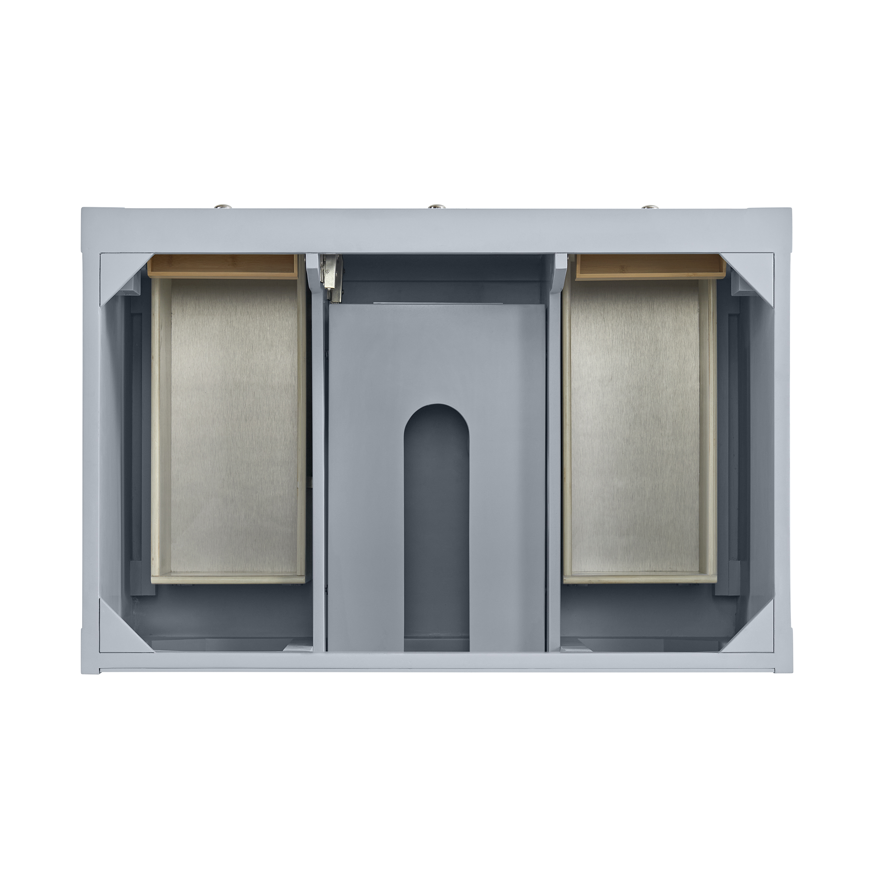 James Martin Breckenridge 36" Double Door Single Vanity Cabinet, Serenity Blue