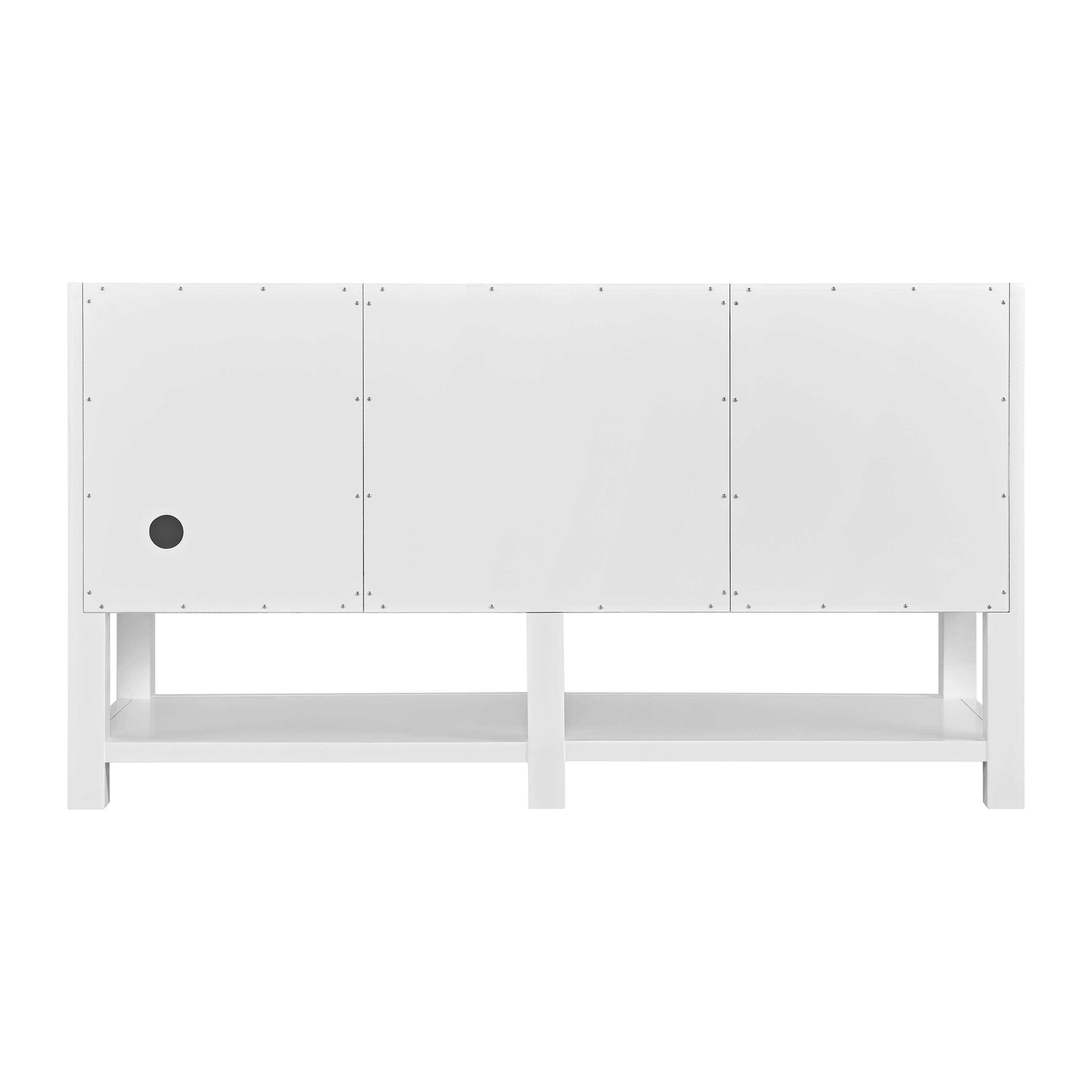 James Martin Breckenridge 60" Double Vanity Cabinet, Bright White