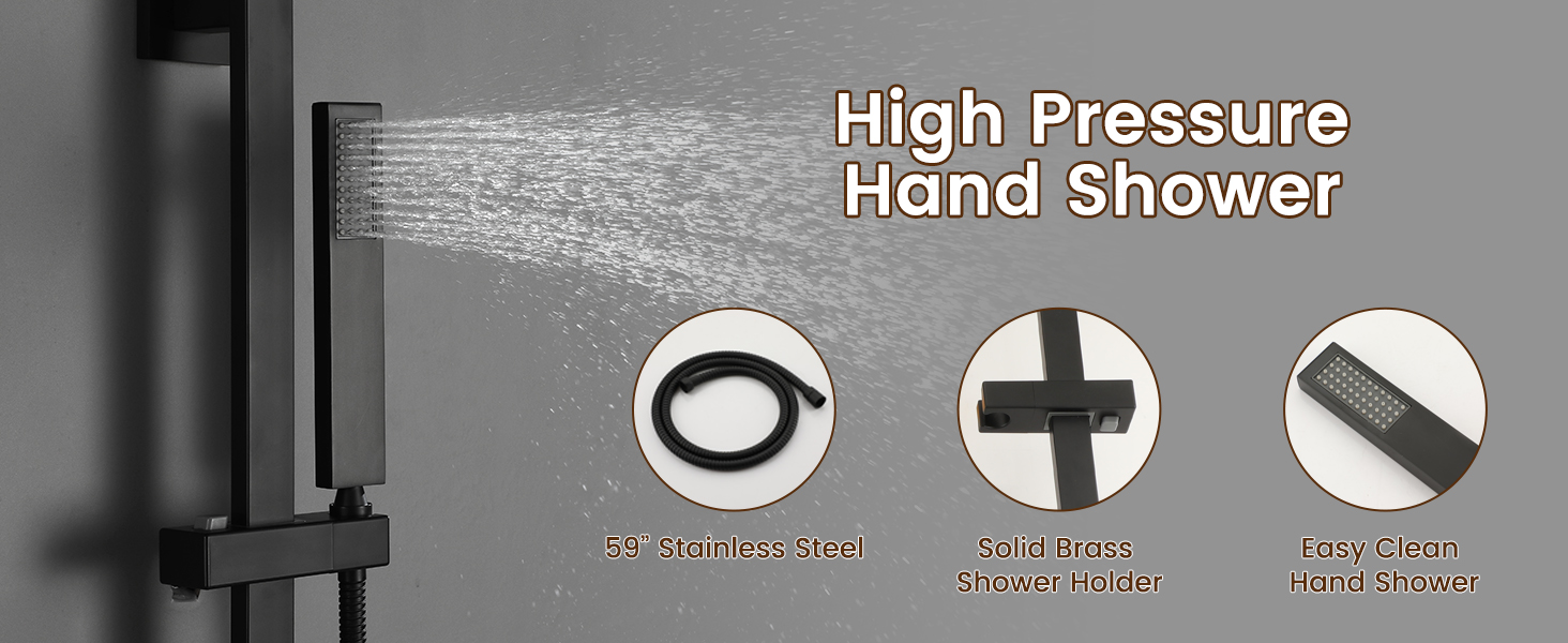 High Pressure Shower System