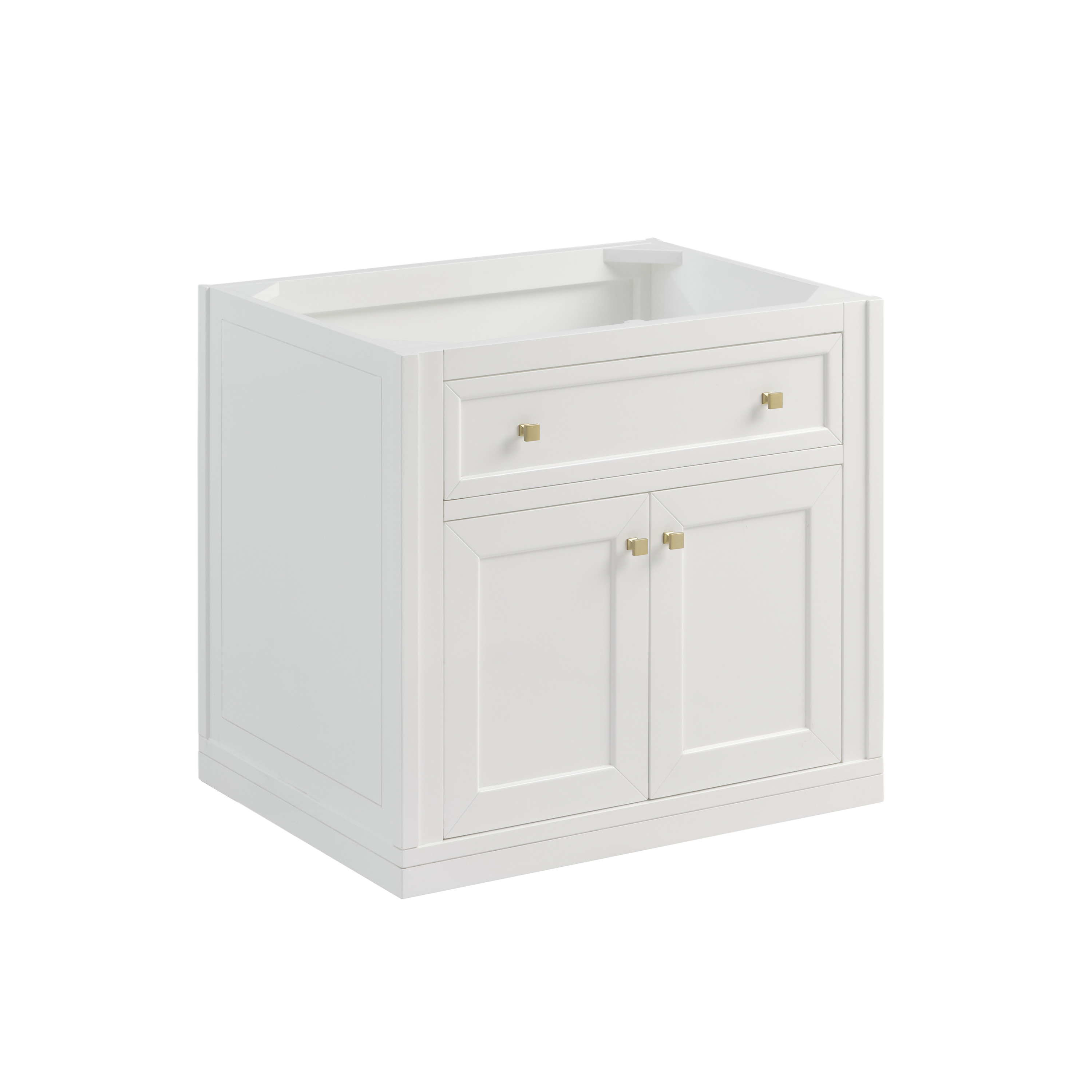 James Martin Chicago 30" Single Vanity, Glossy White