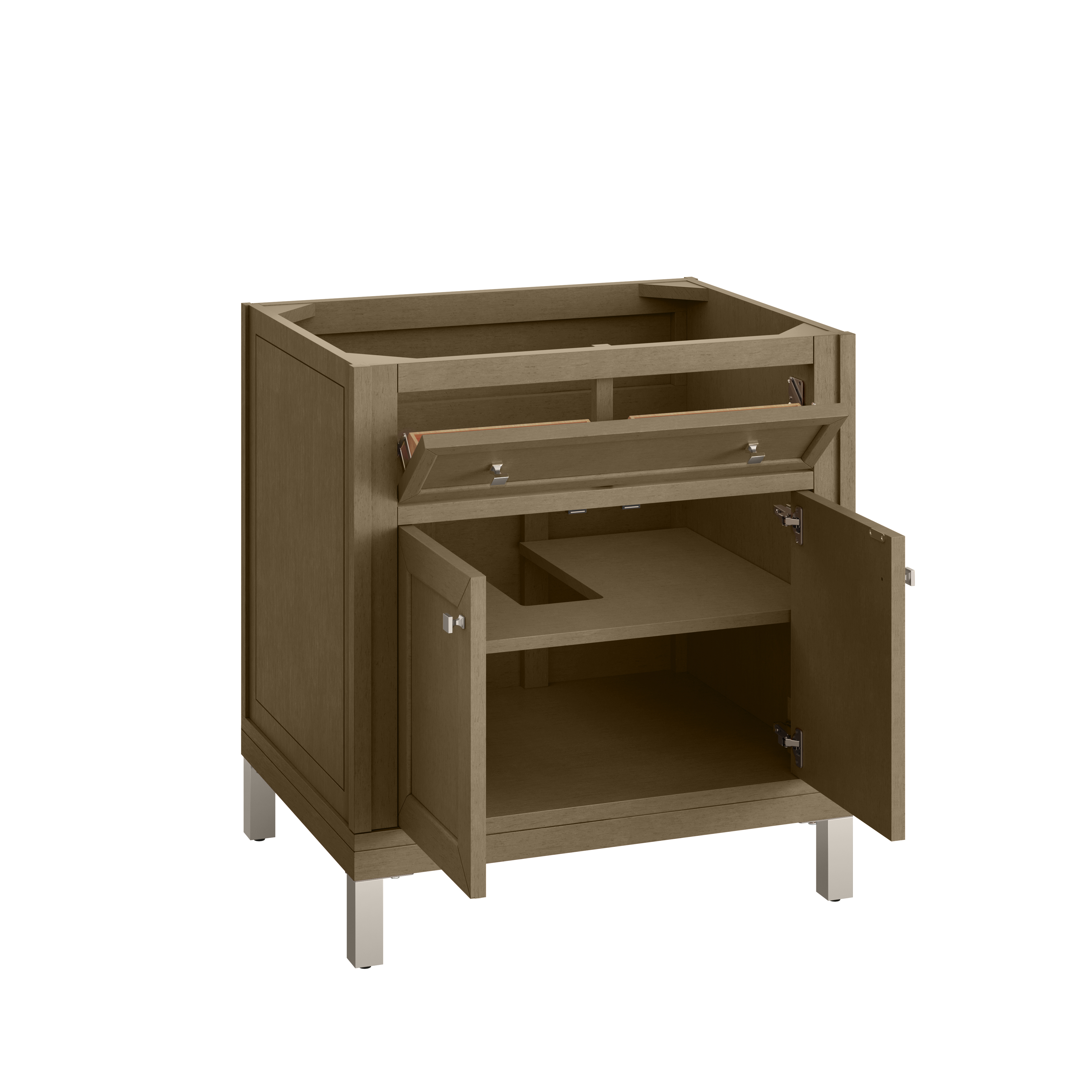 James Martin Chicago 30" Single Vanity, Glossy White