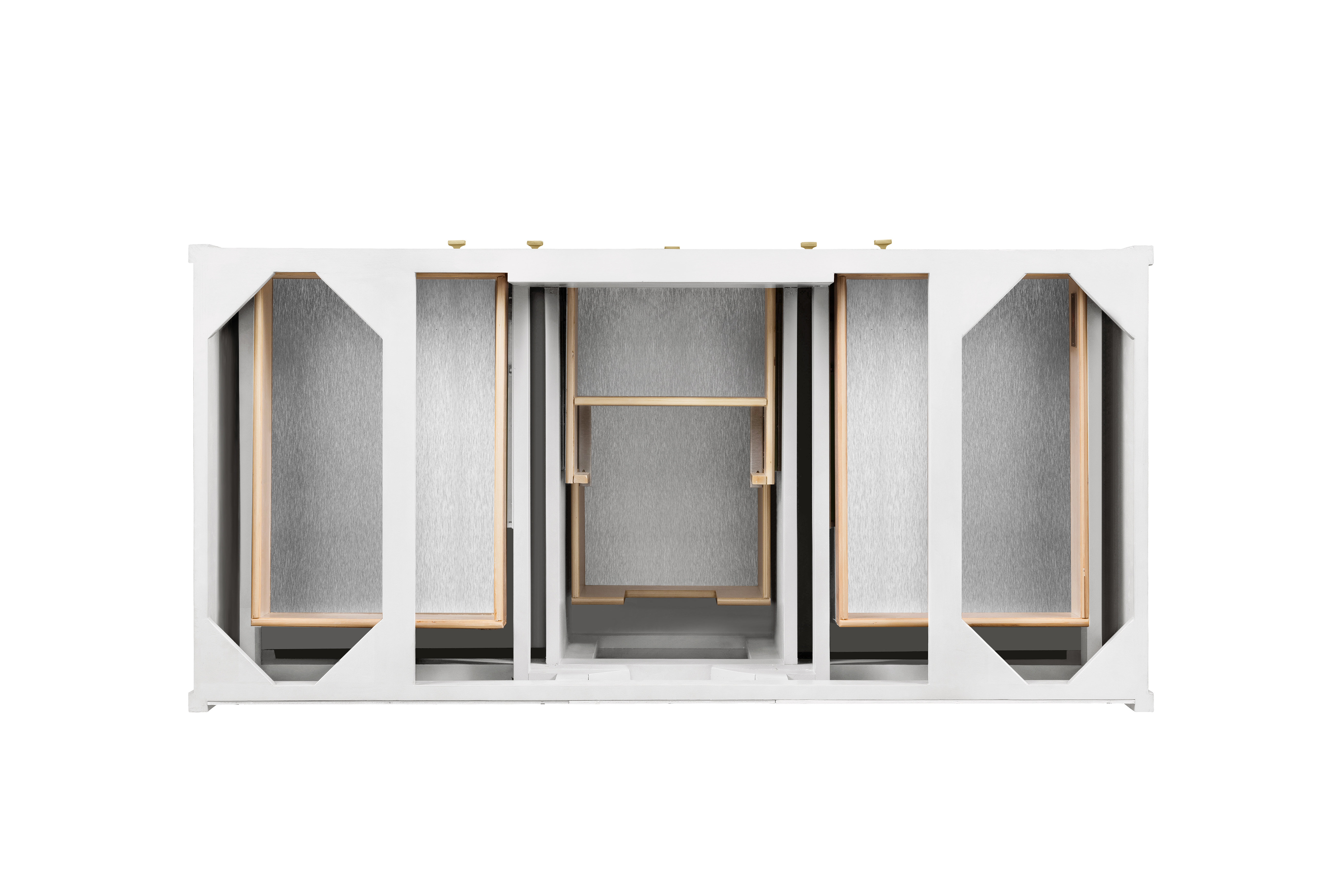 James Martin Chicago 48" Single Vanity Cabinet with Shelves & Drawers