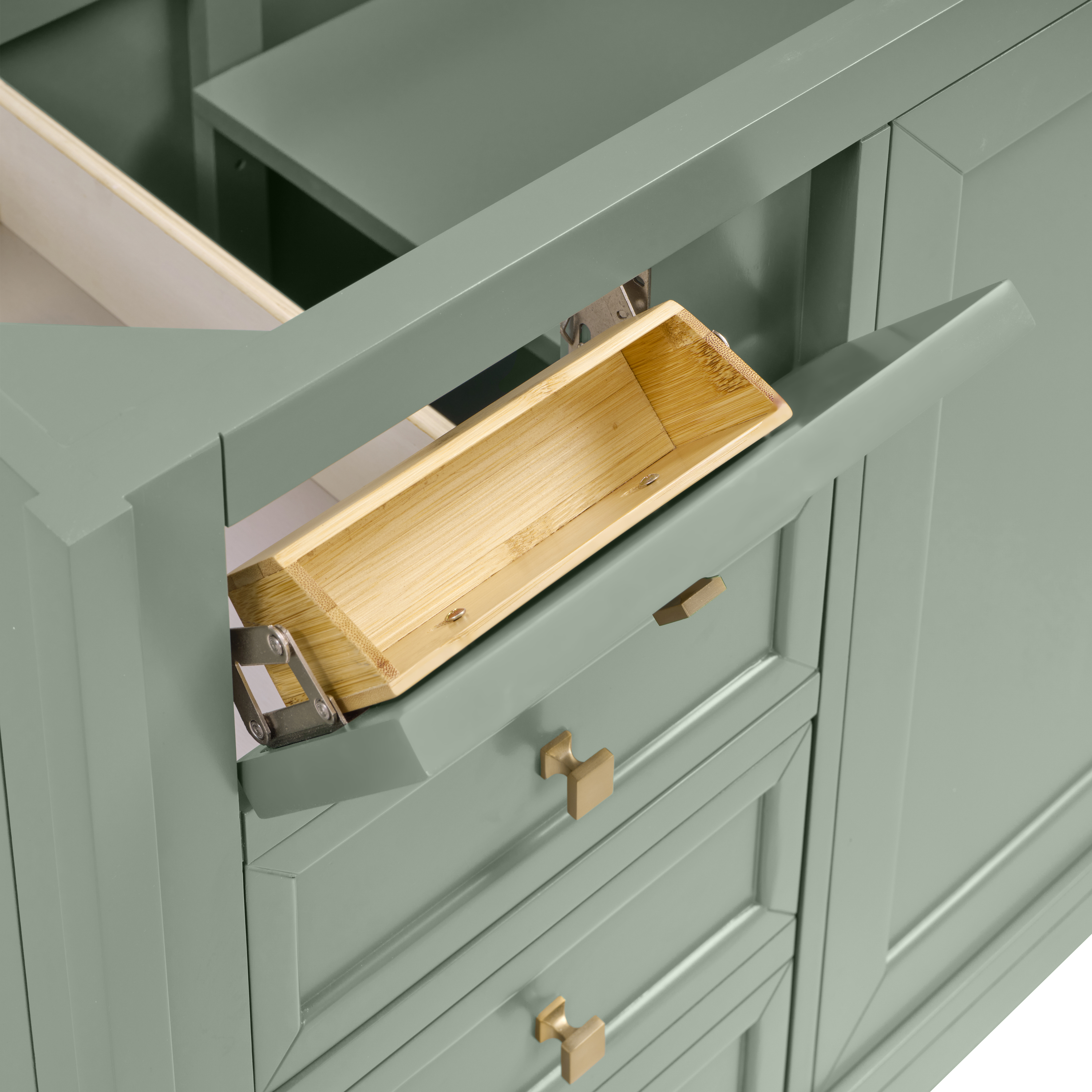 James Martin Chicago 60" Double Vanity Cabinet with Double Doors, Drawers & Adjustable Shelves