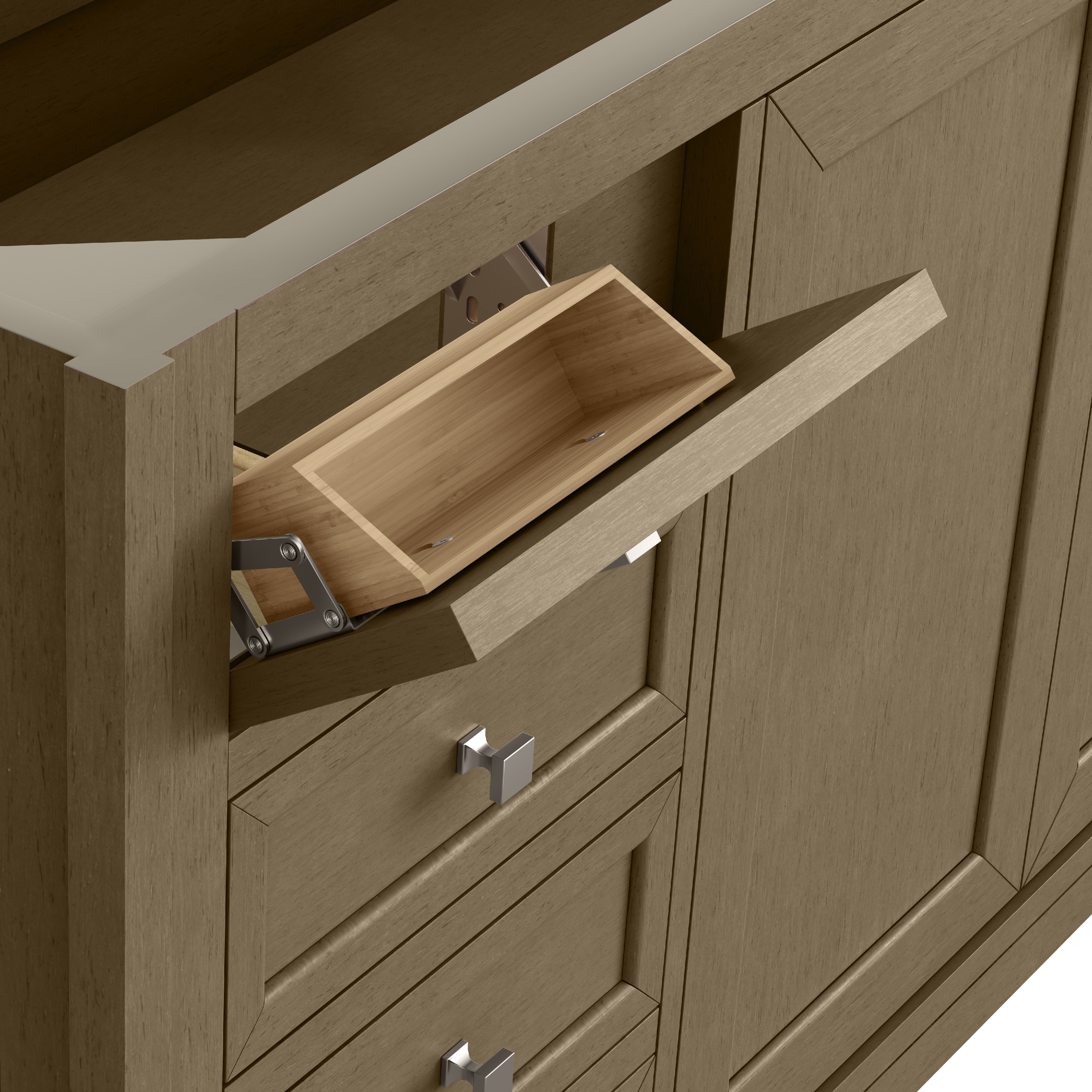 James Martin Chicago 60" Double Vanity Cabinet with Double Doors, Drawers & Adjustable Shelves