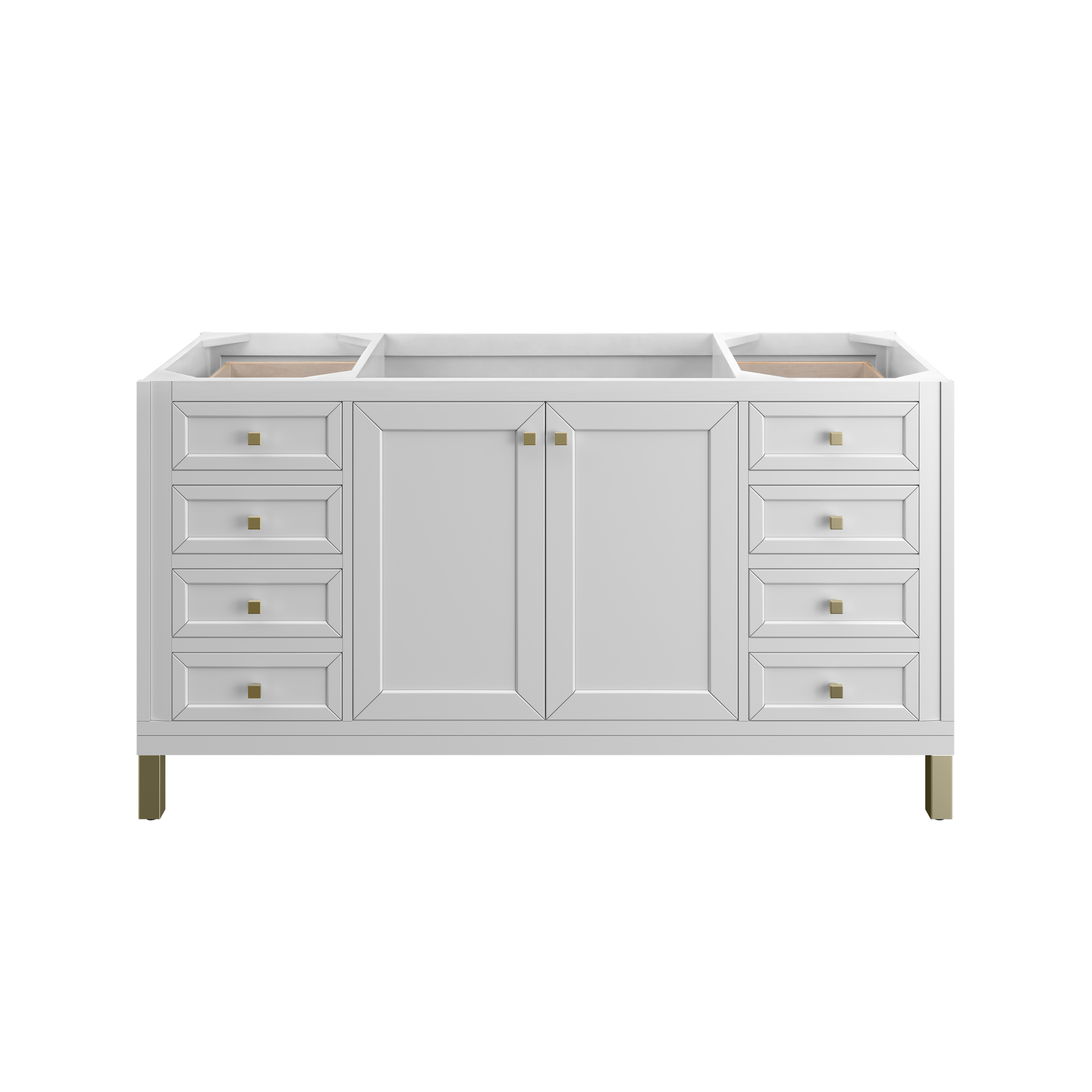 James Martin Chicago 60" Single Vanity Cabinet with Doors, Drawers & Adjustable Shelves