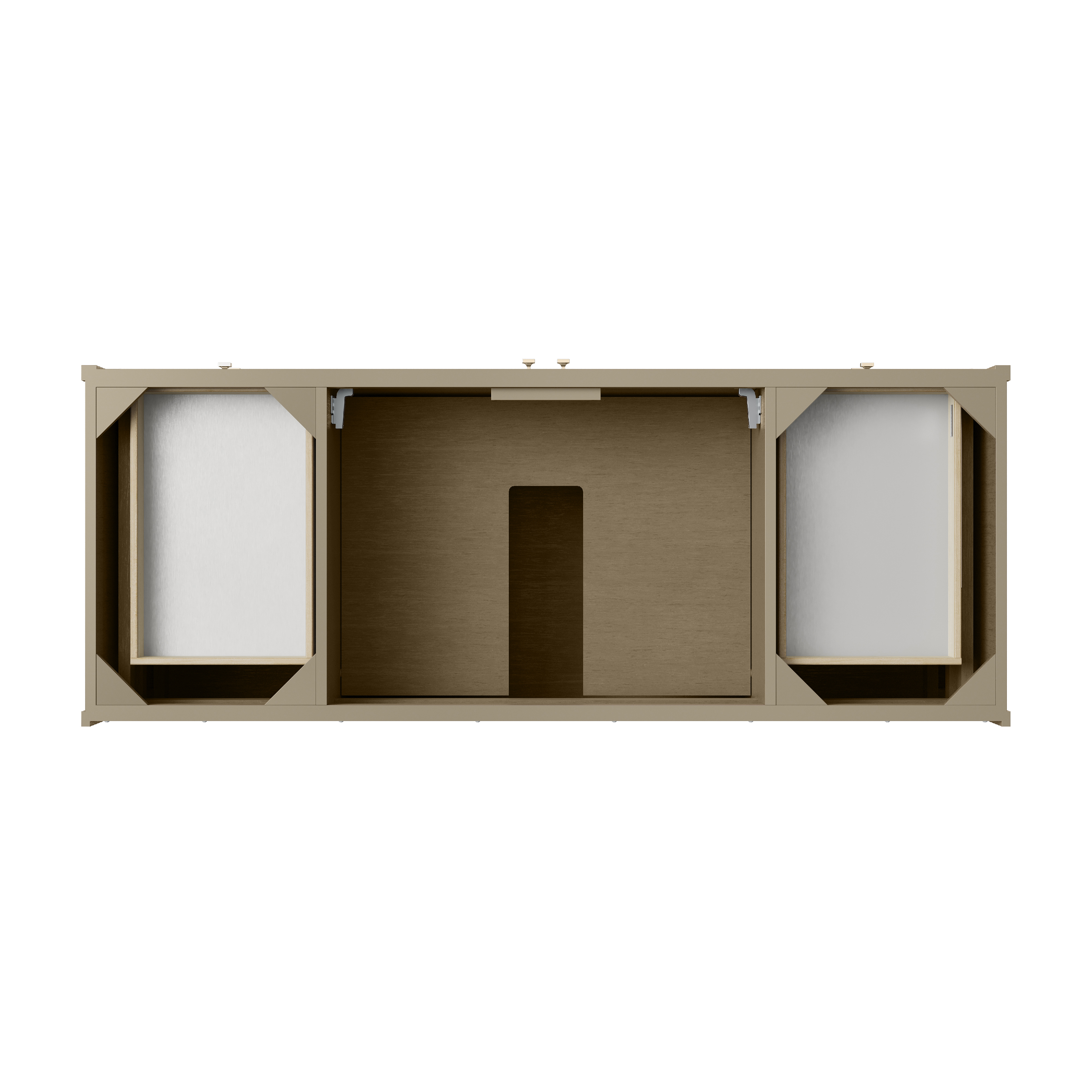 James Martin Chicago 60" Single Vanity Cabinet with Doors, Drawers & Adjustable Shelves