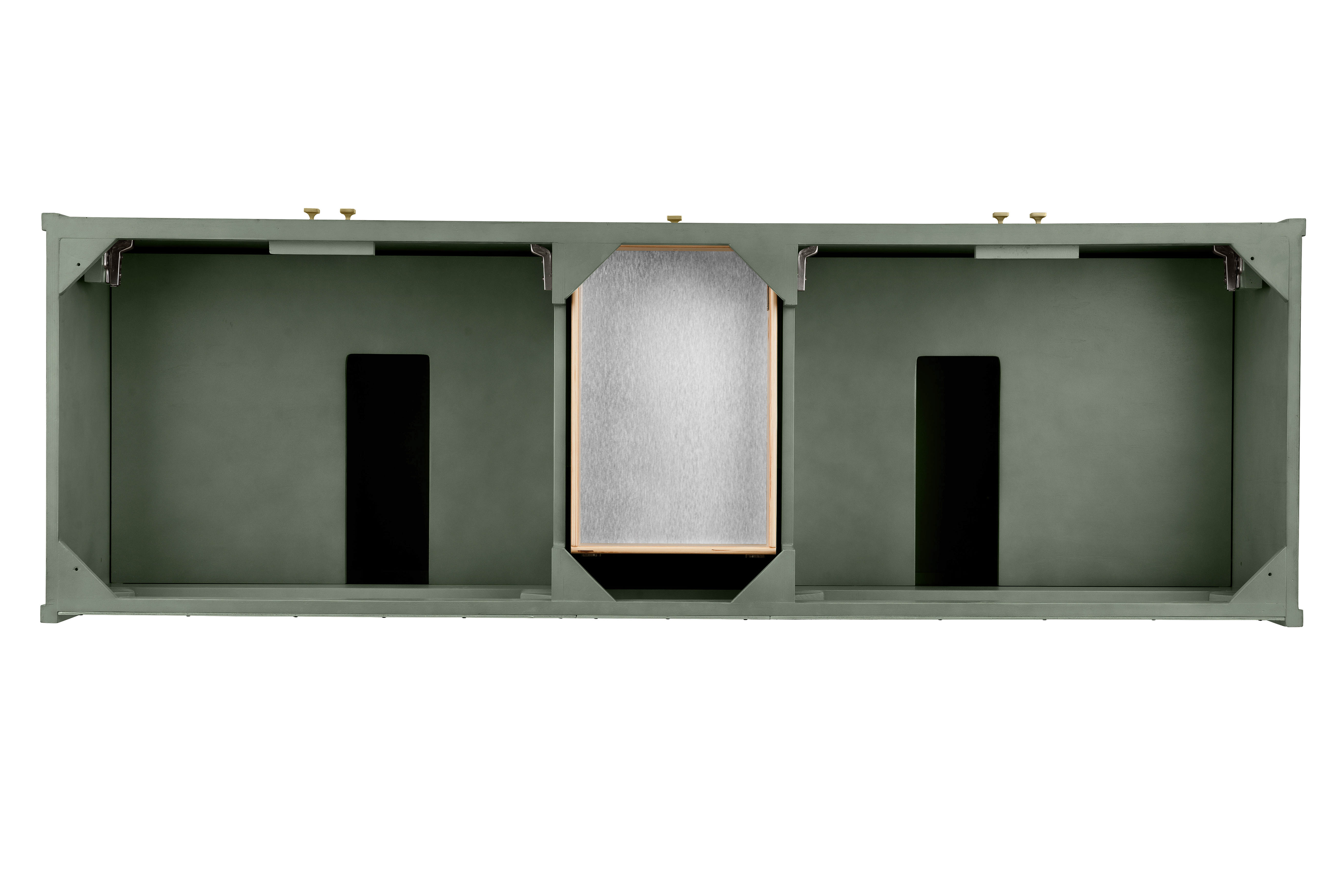 James Martin Chicago 72" Double Vanity Cabinet with Double Doors, Drawers & Adjustable Shelves