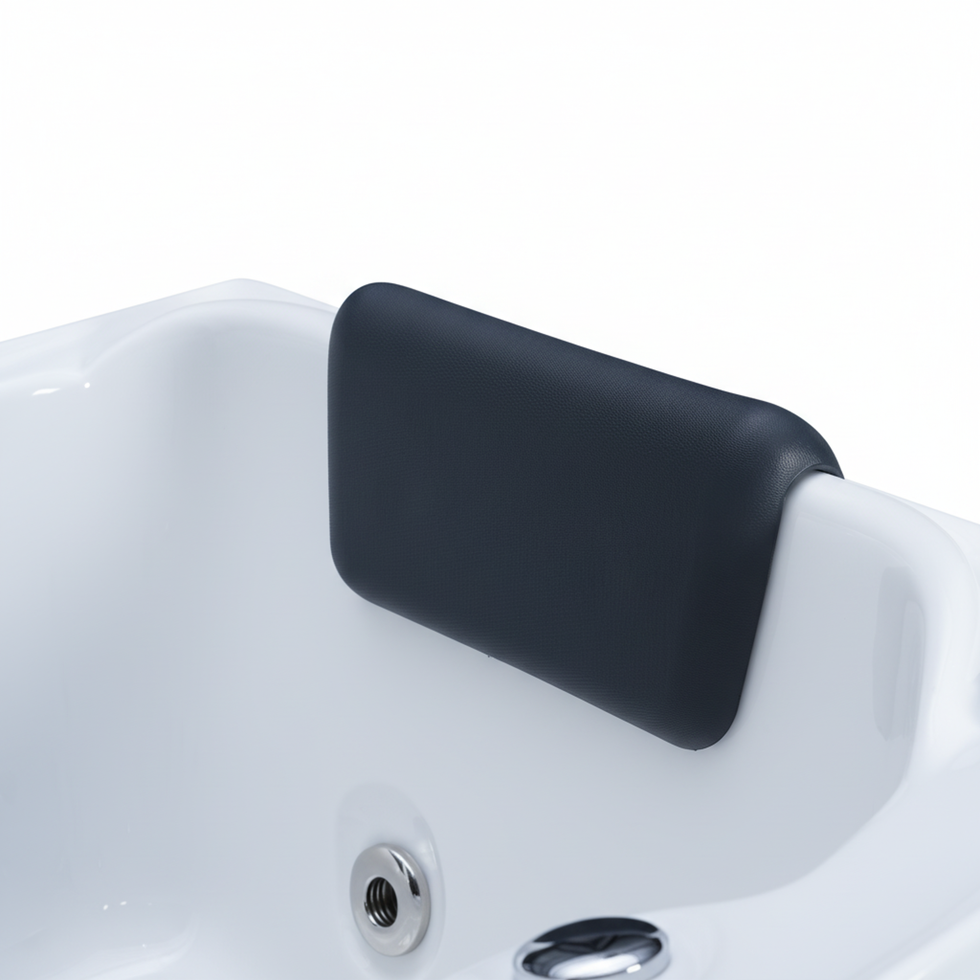 52" Walk-In Whirlpool Bathtub with Hydro-Air Massage, Heater & Ozone Sanitization