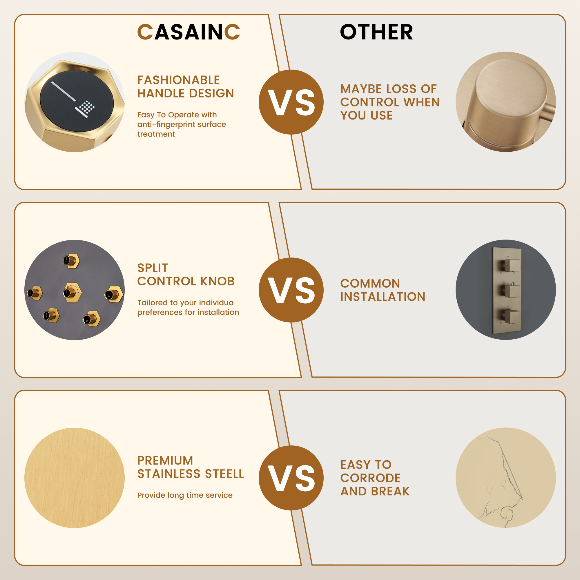 22.8" x 15" Luxury Thermostatic Ceiling-Mount Shower System with 64-Color LED Lights