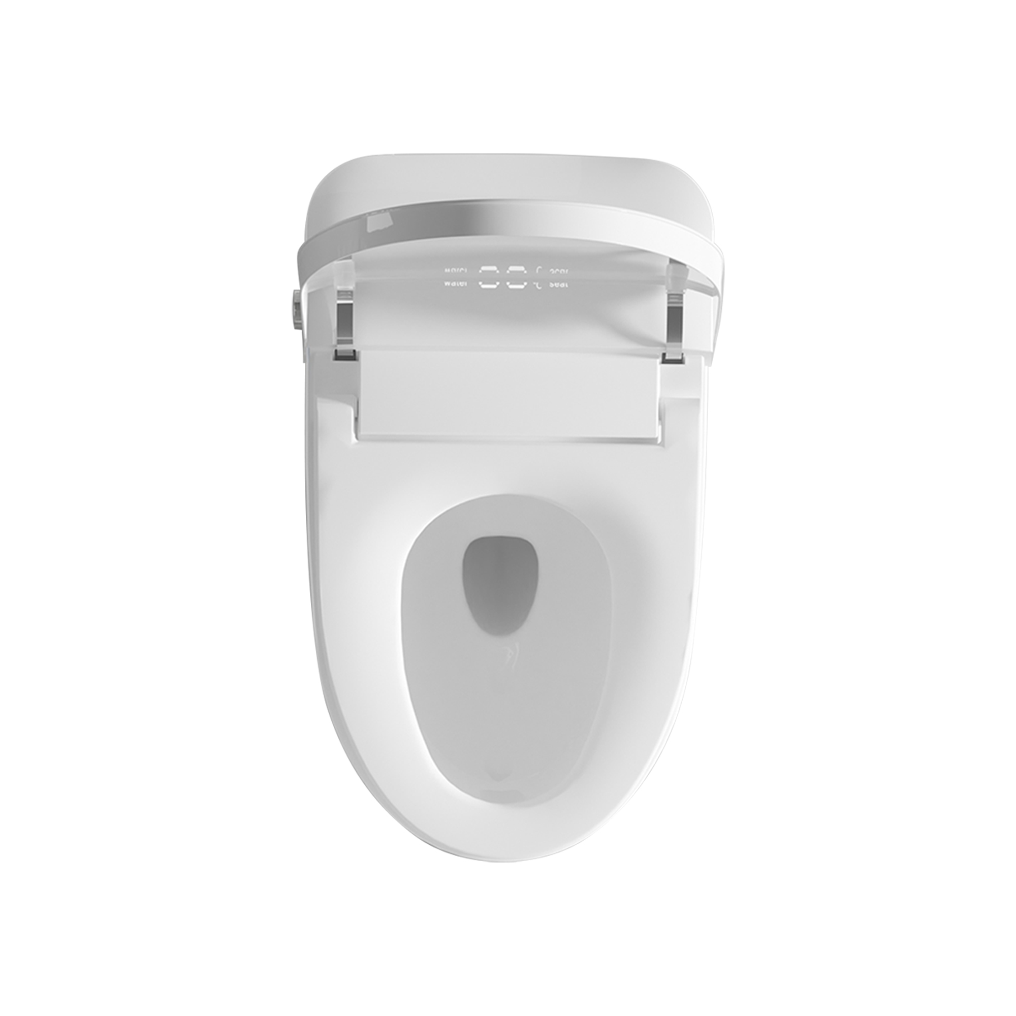 Heated Bidet Smart Toilet with Dryer and Auto Open-Close Seat