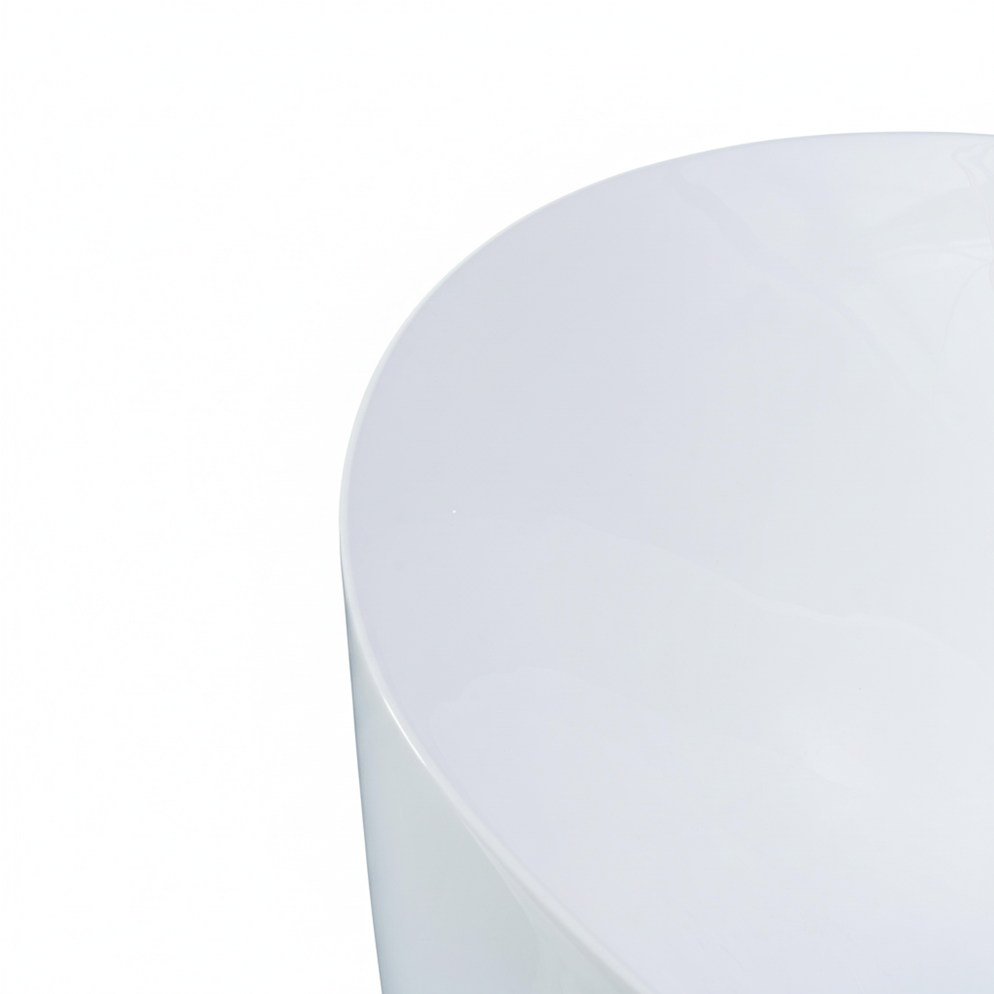 71" Freestanding Oval Acrylic Whirlpool Tub with Air Massage, Chromotherapy Lighting & Constant Temperature Heater