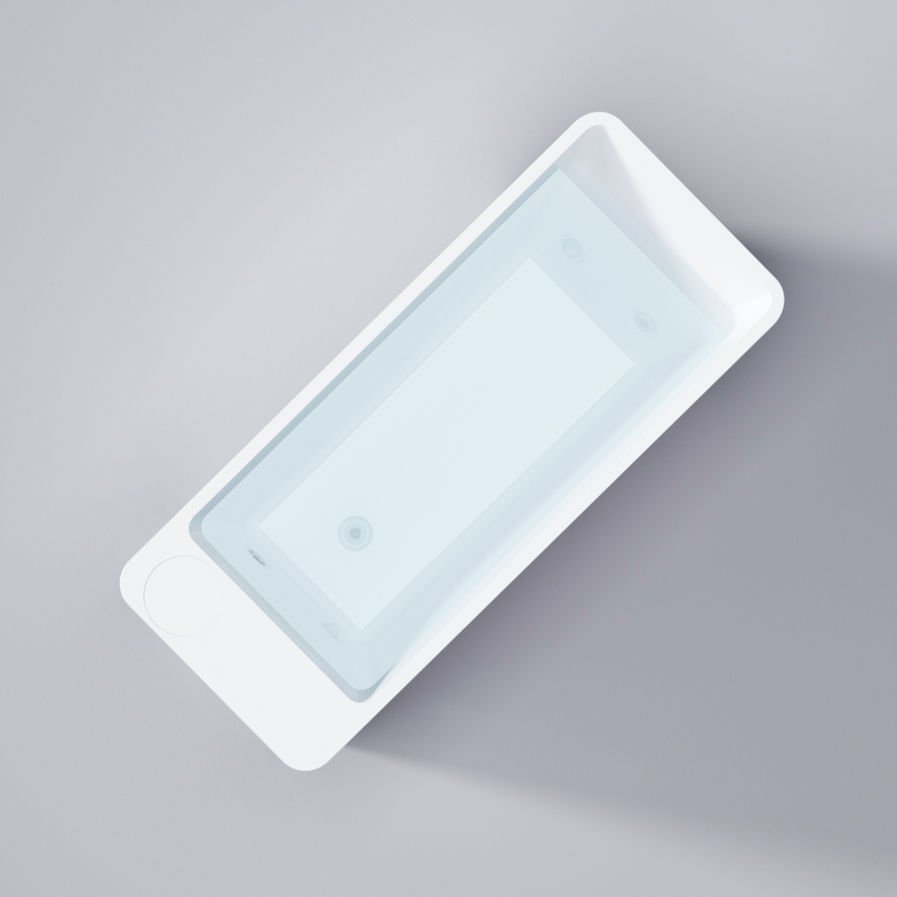 77" All-in-One Cold Plunge Tub with Built-In Chiller/Heater and Insulated Cover