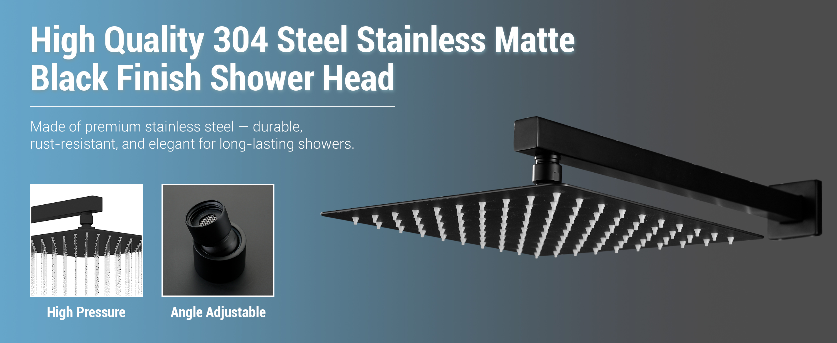 10 inch Rain Shower System