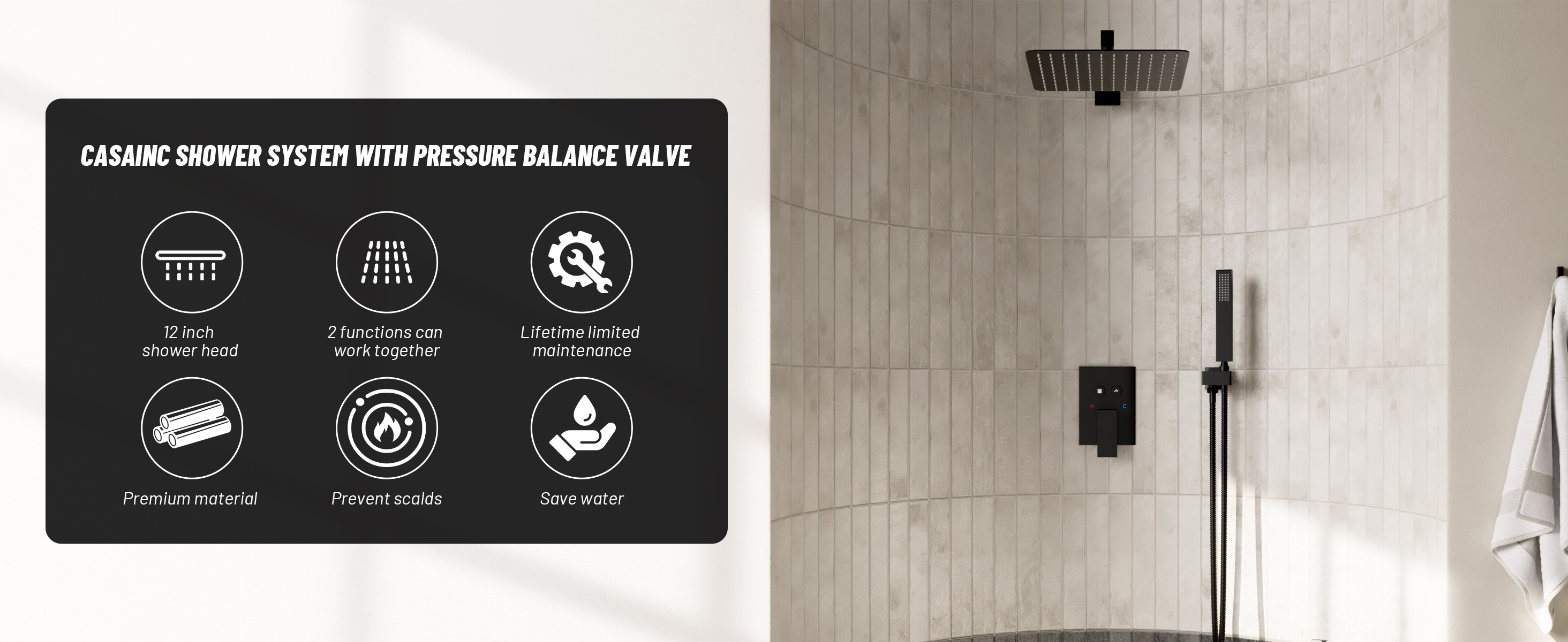 2-Function Shower System