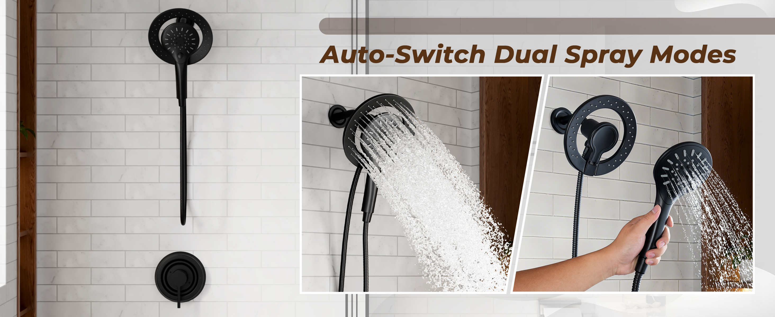 Auto-Switch Dual Function Shower System